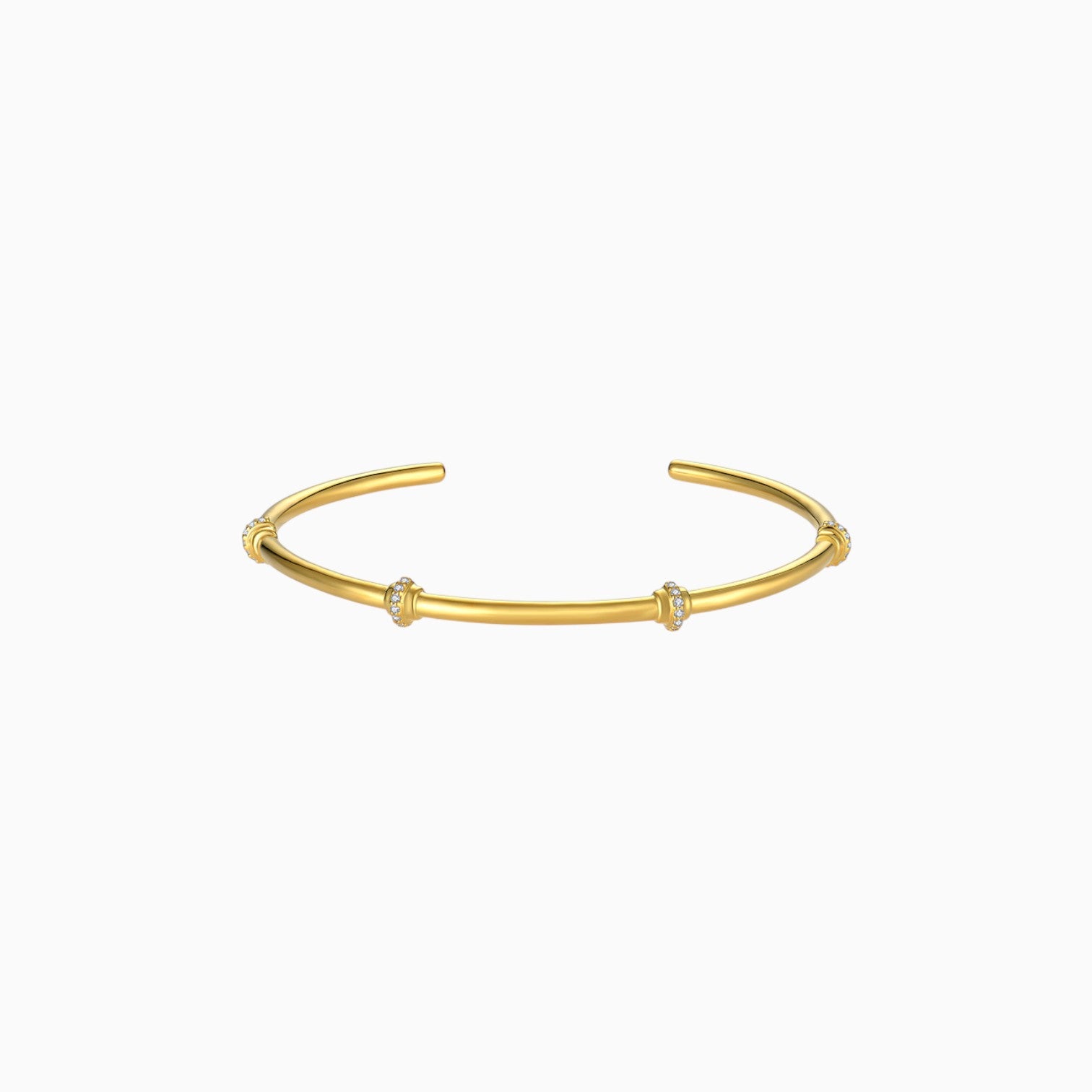 Luna Bangle - Gold Vermeil