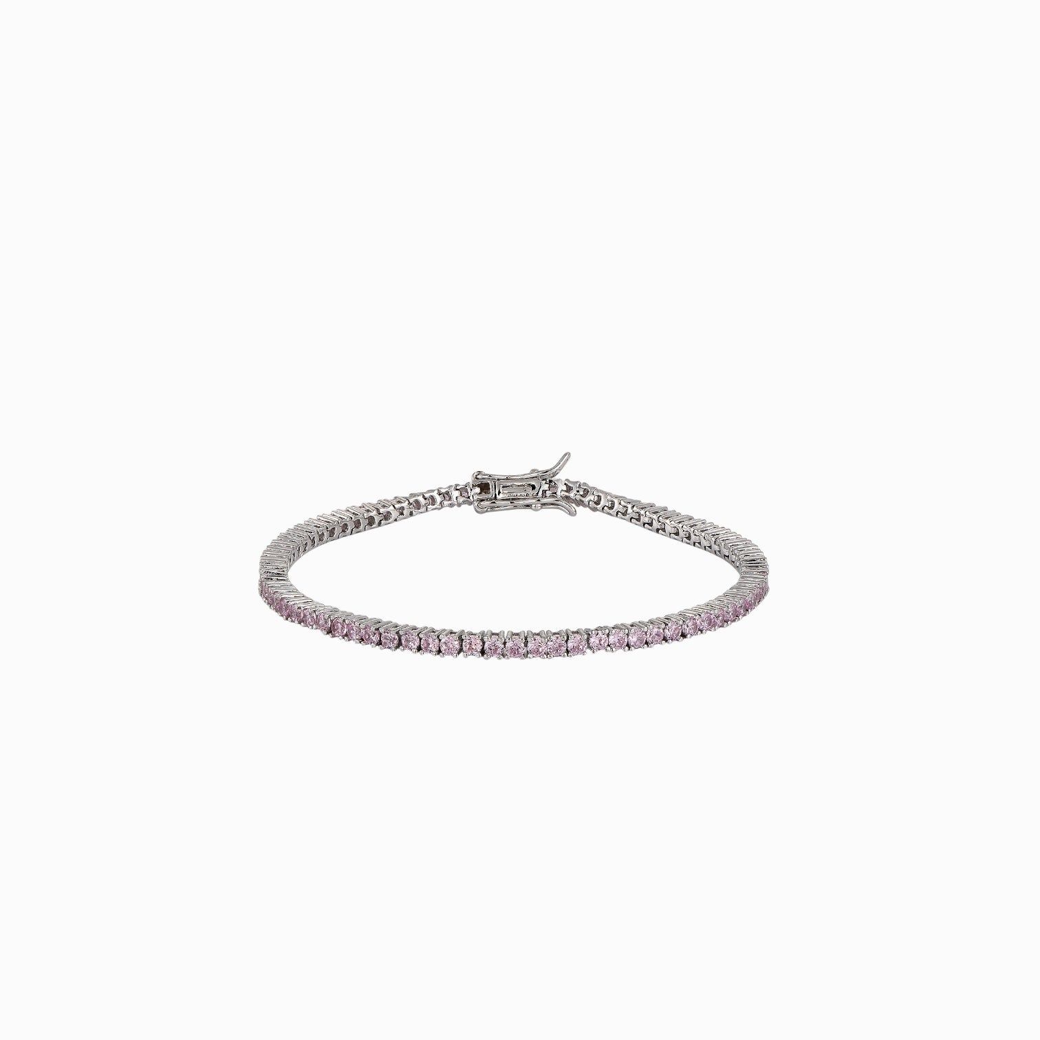 Pia Tennis Bracelet - Silver
