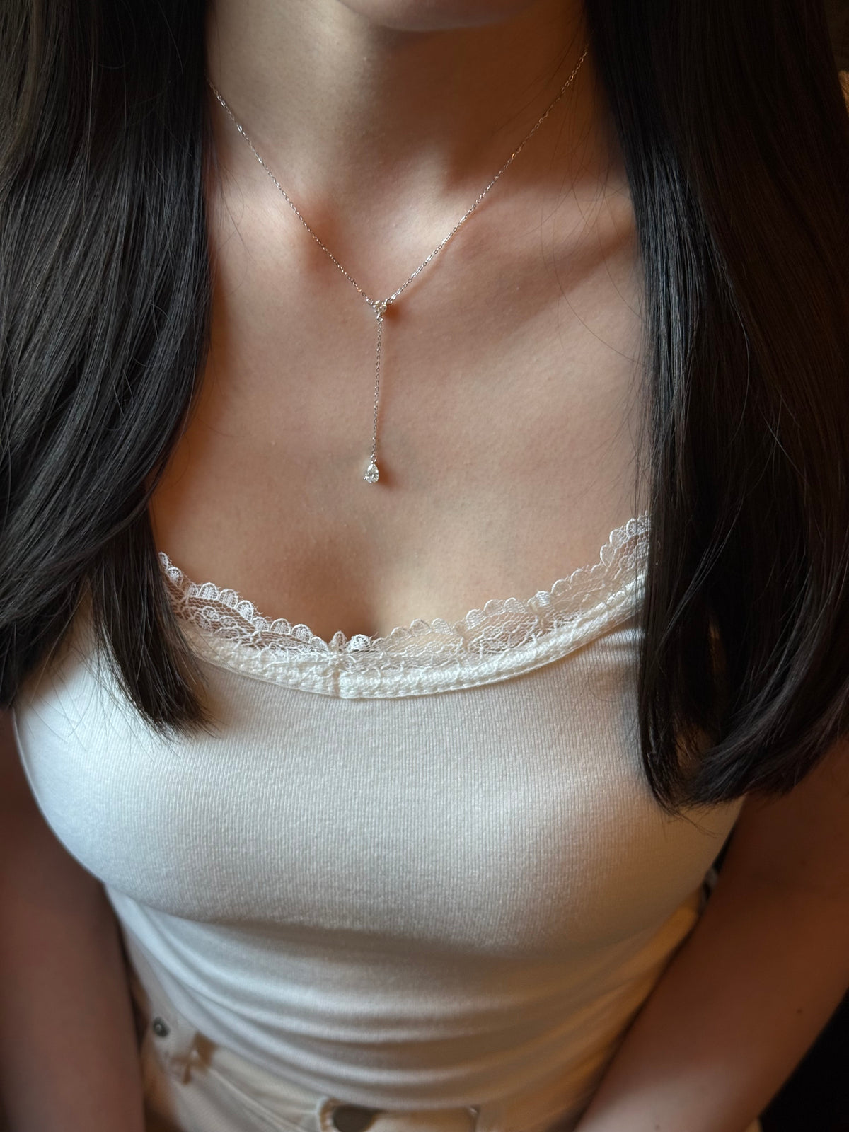 Serena Necklace - Silver