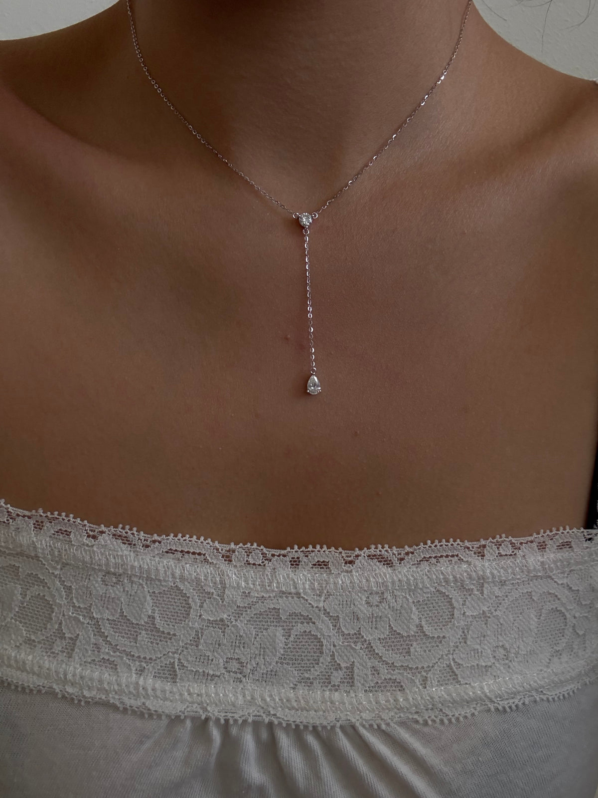 Serena Necklace - Silver