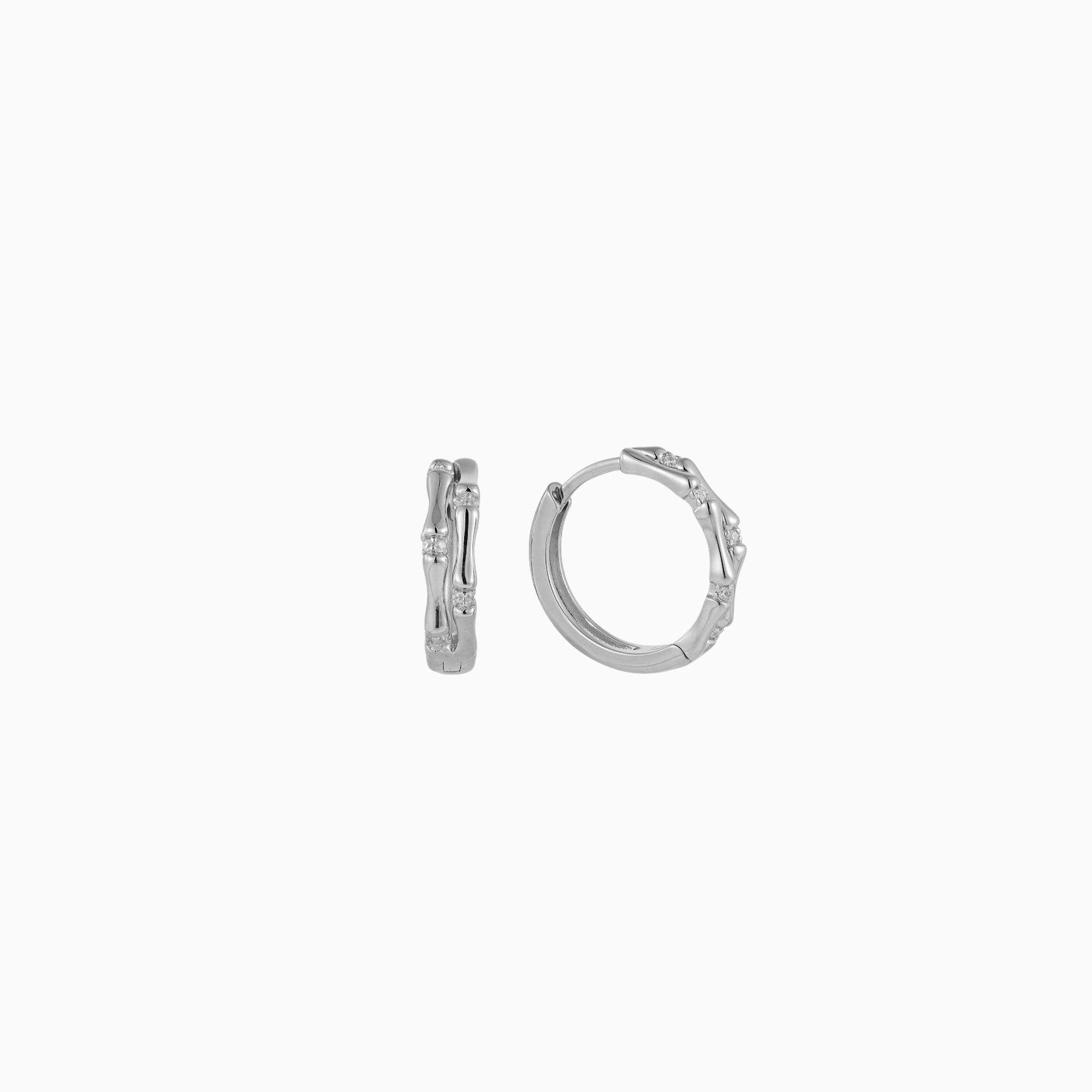 Clara Hoops - Silver