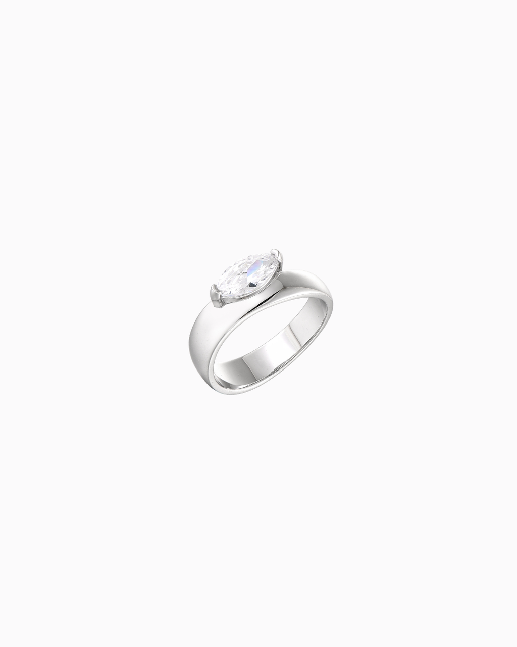 Aria Pinky Ring - Silver