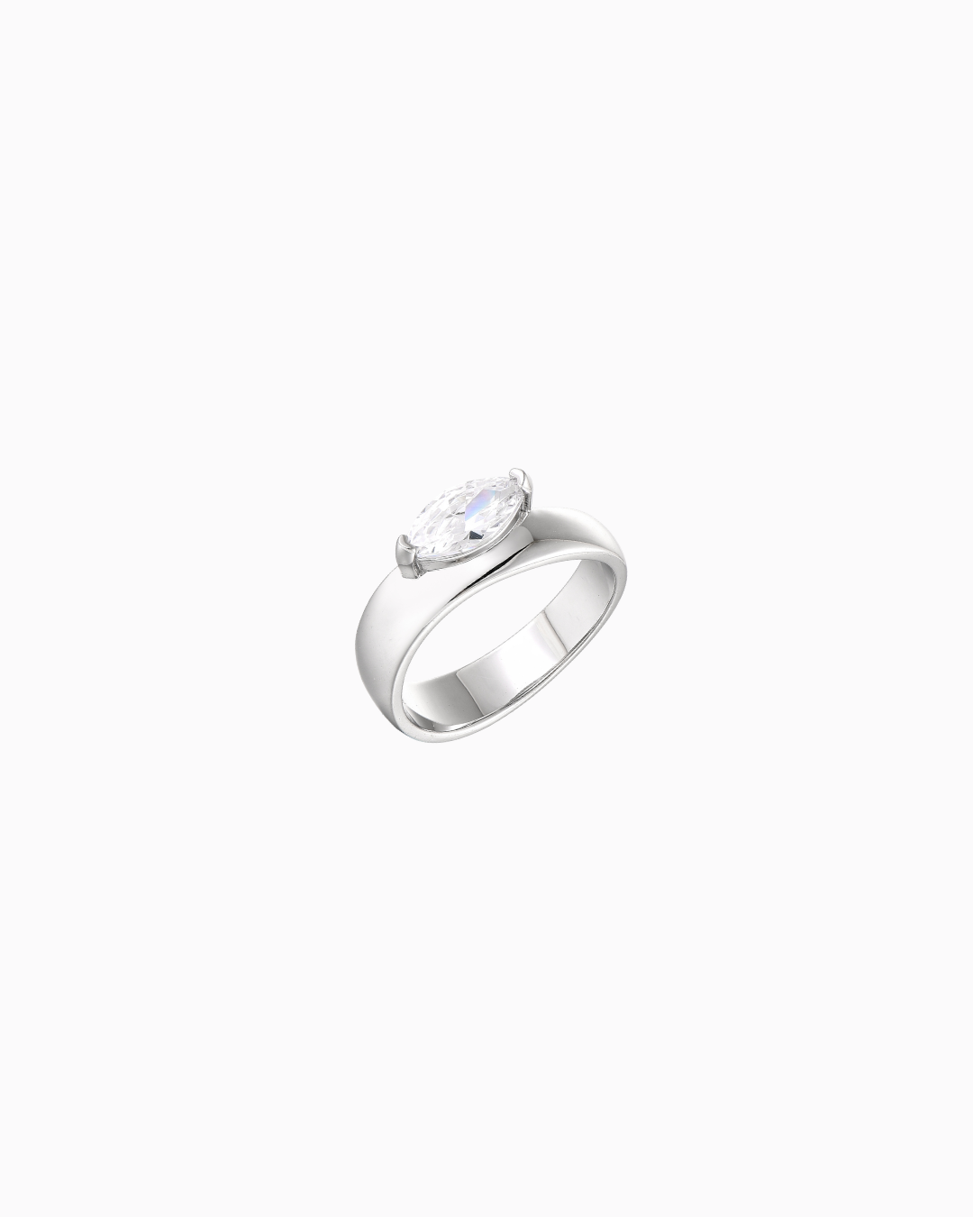 Aria Pinky Ring - Silver
