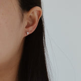 Trio Earrings- Silver