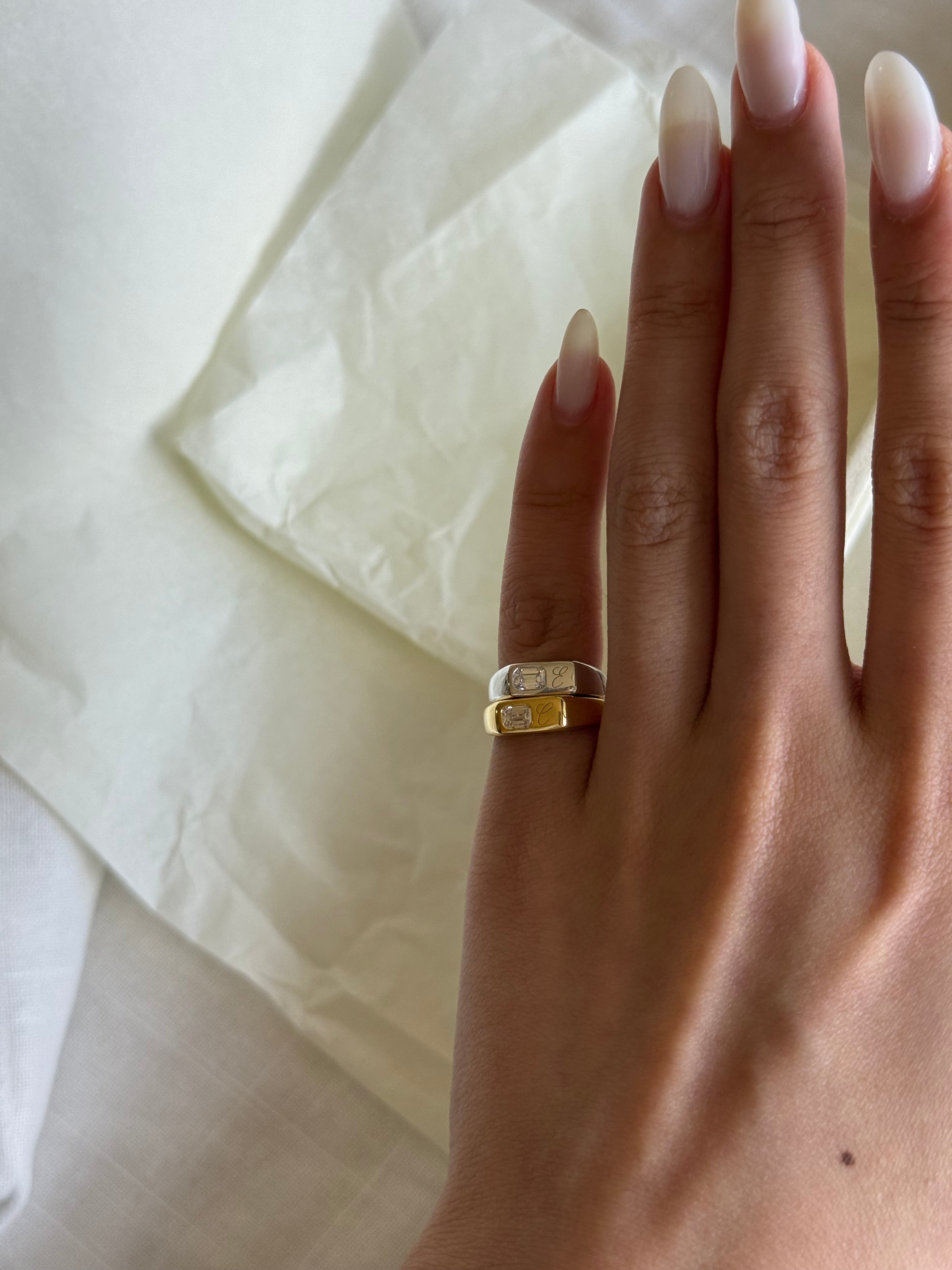 Jamie Ring - 9k Yellow Gold