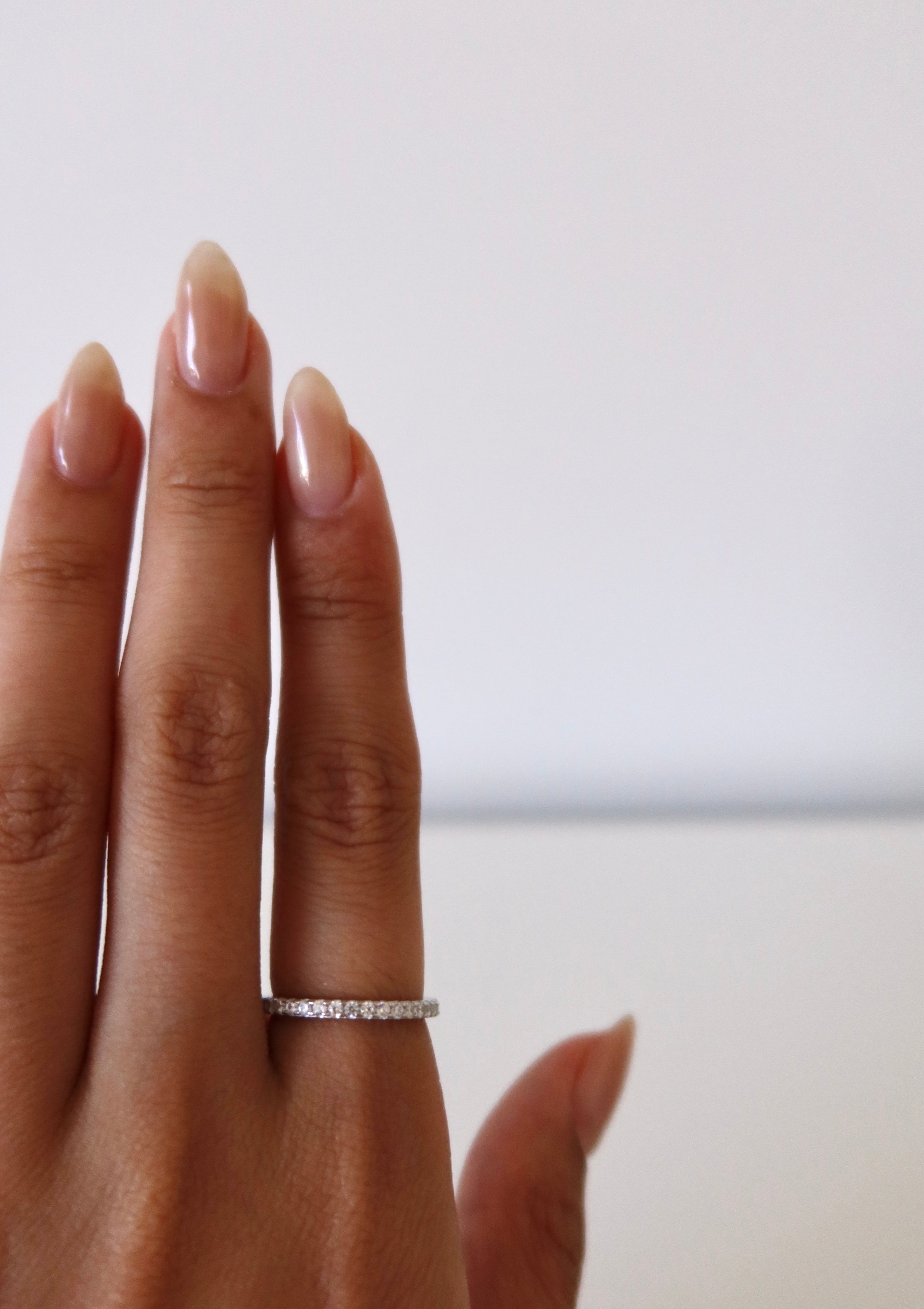 Amelia Ring - 18k White Gold