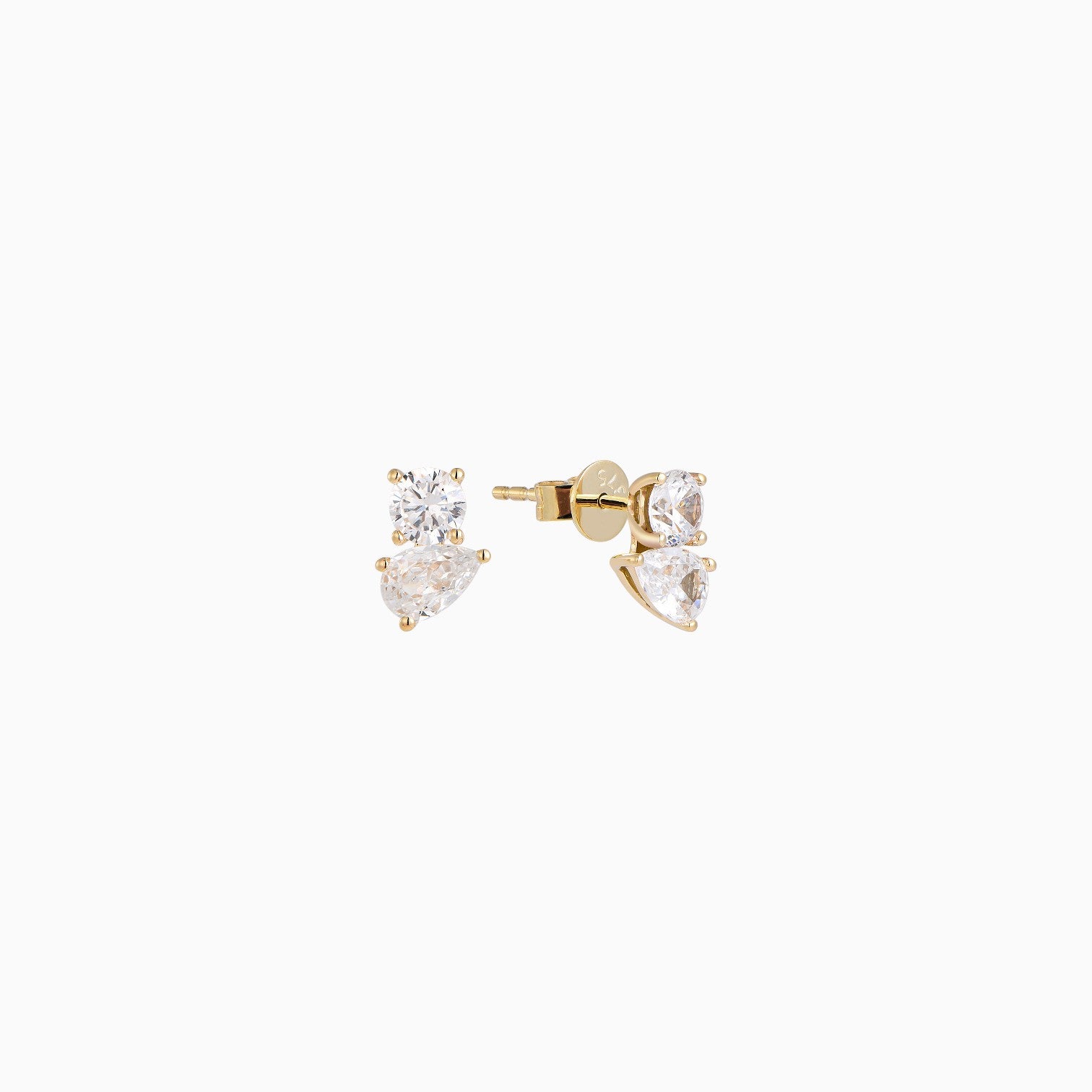 Sage earrings - 9k Yellow Gold