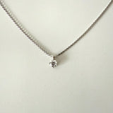 Noa necklace - 18k white gold