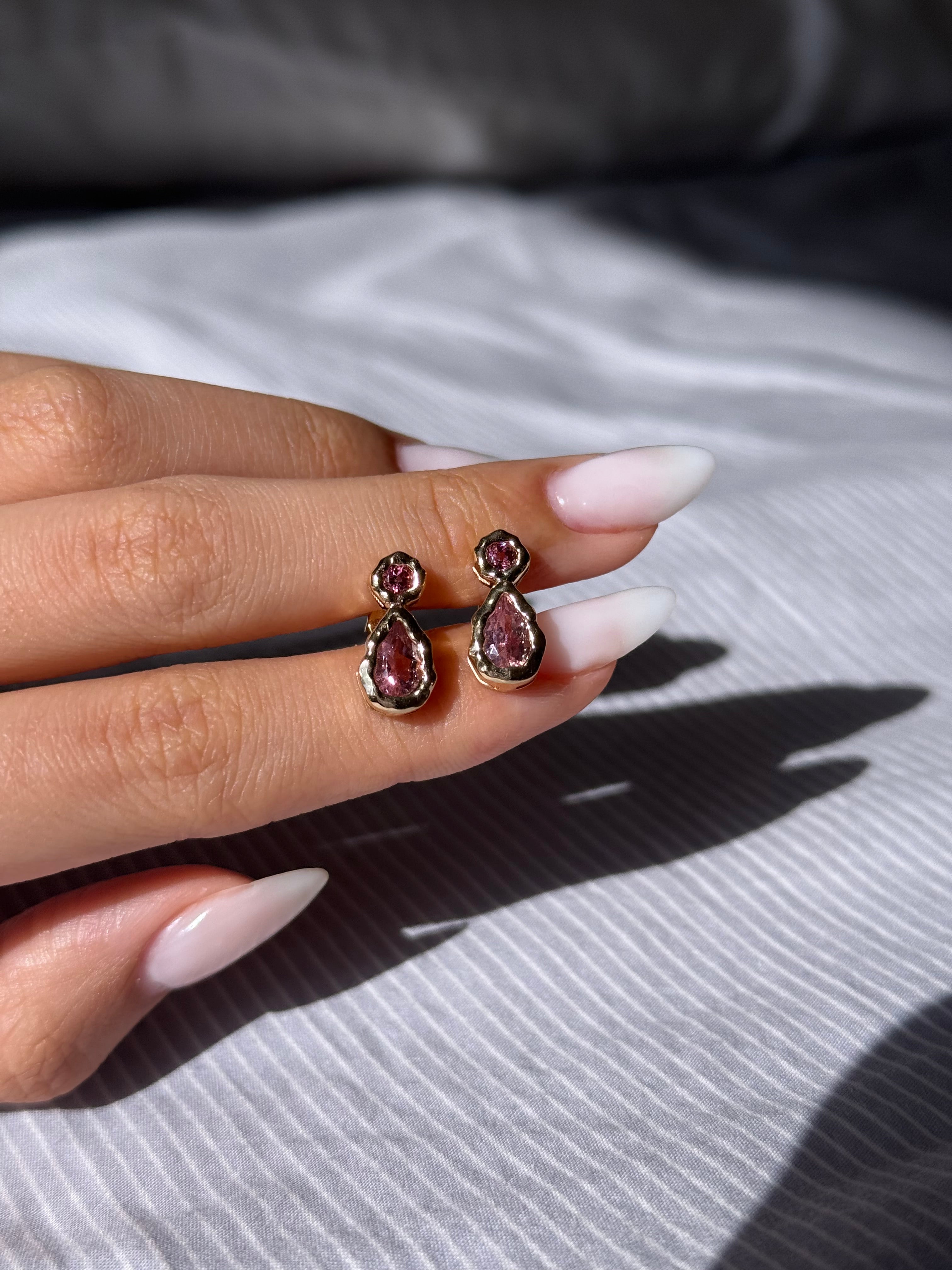 Hazel Earrings - 9k gold