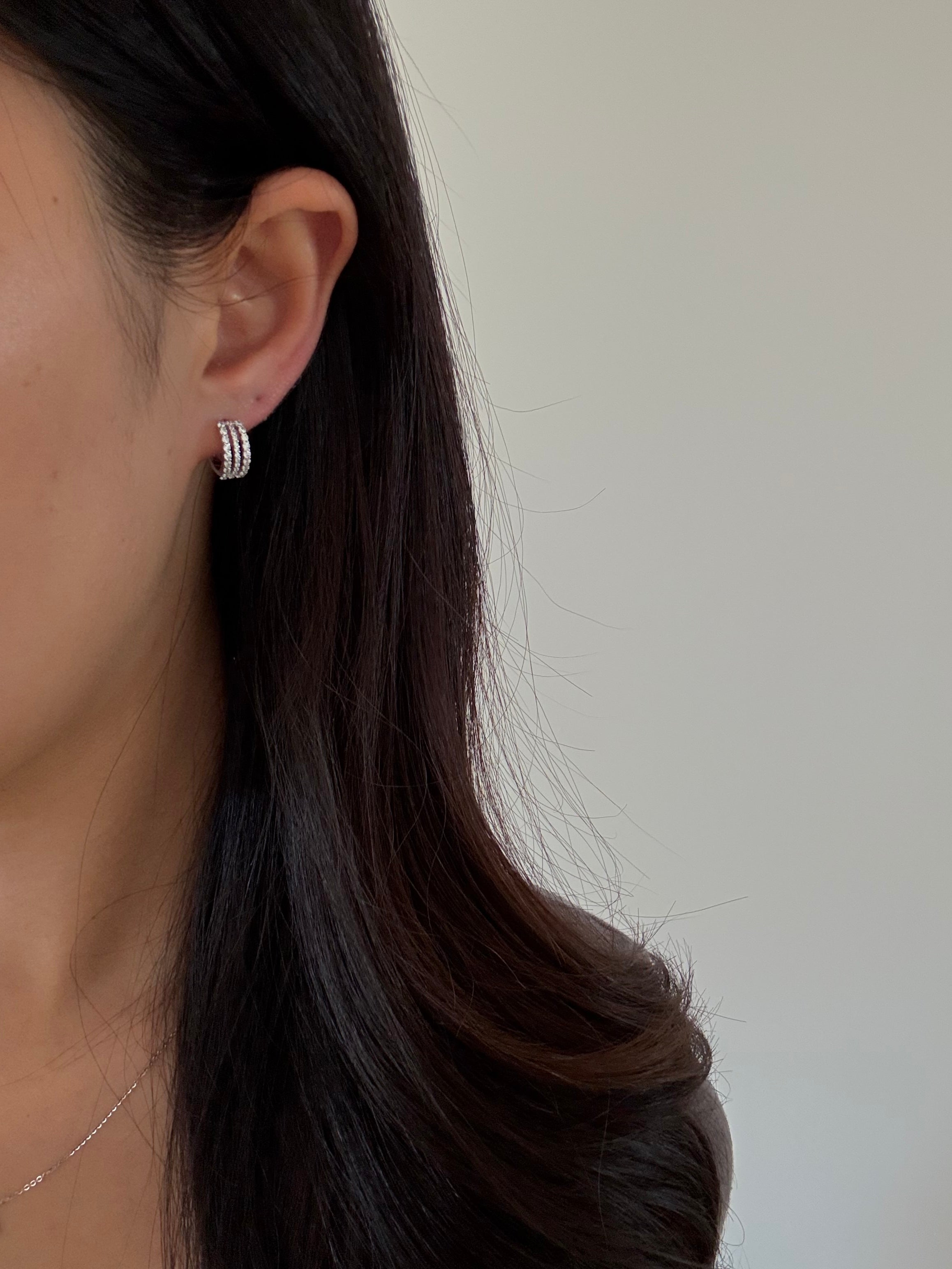Charlotte Hoops - Silver