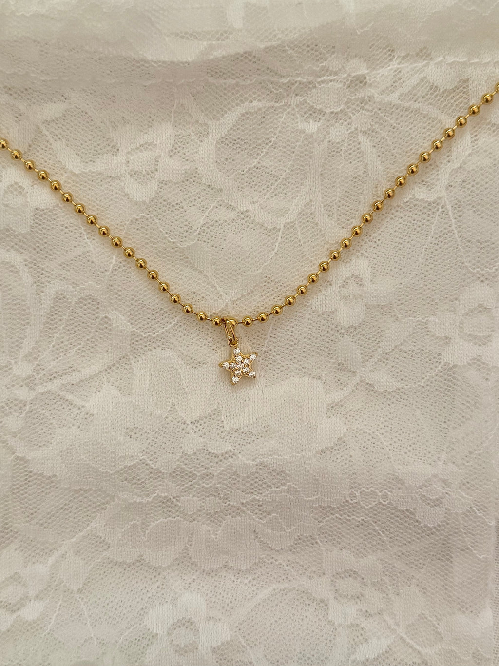 Star Pendant - Gold Vermeil