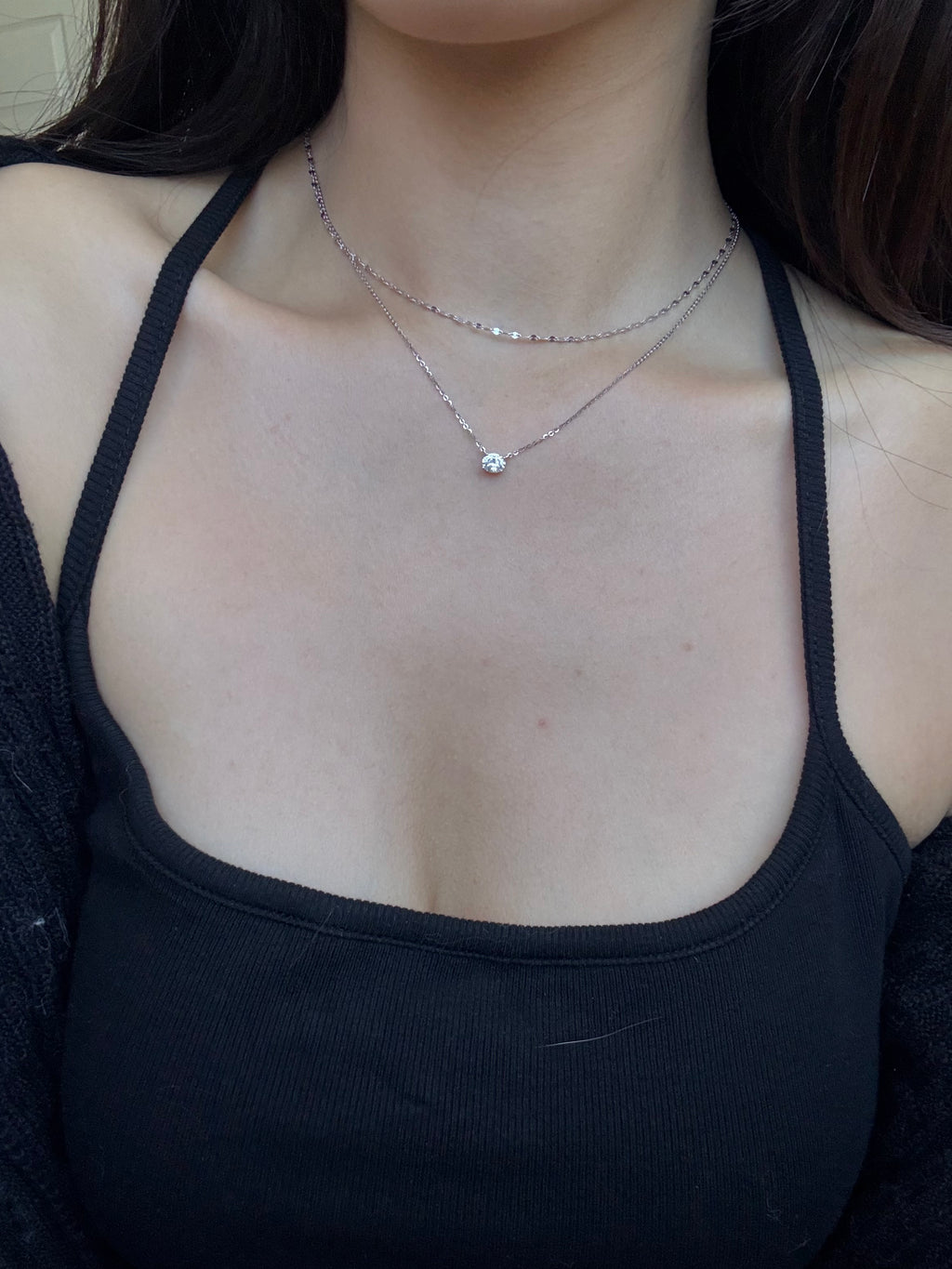Gennie Necklace - Silver