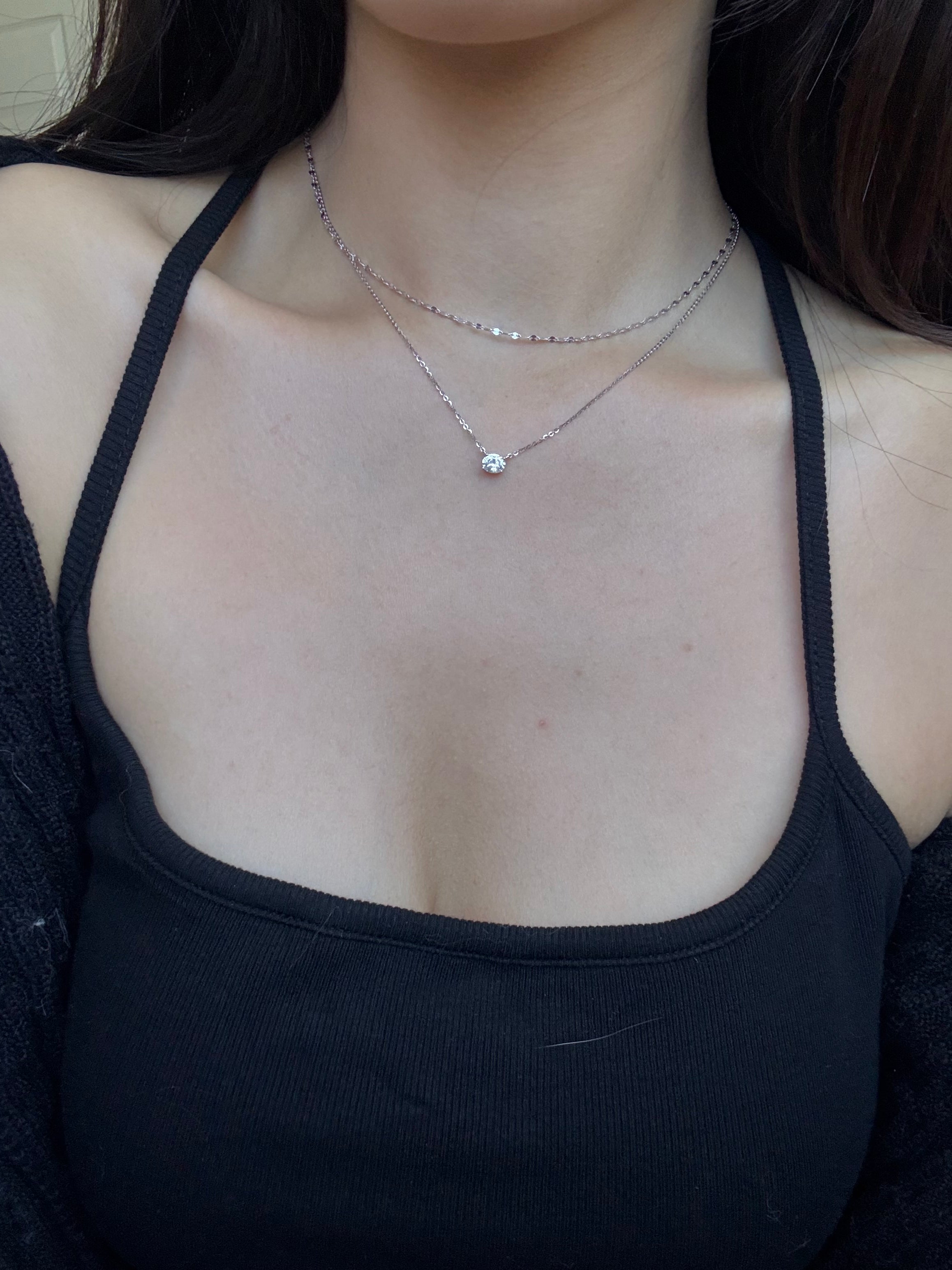 Gennie Necklace - Silver