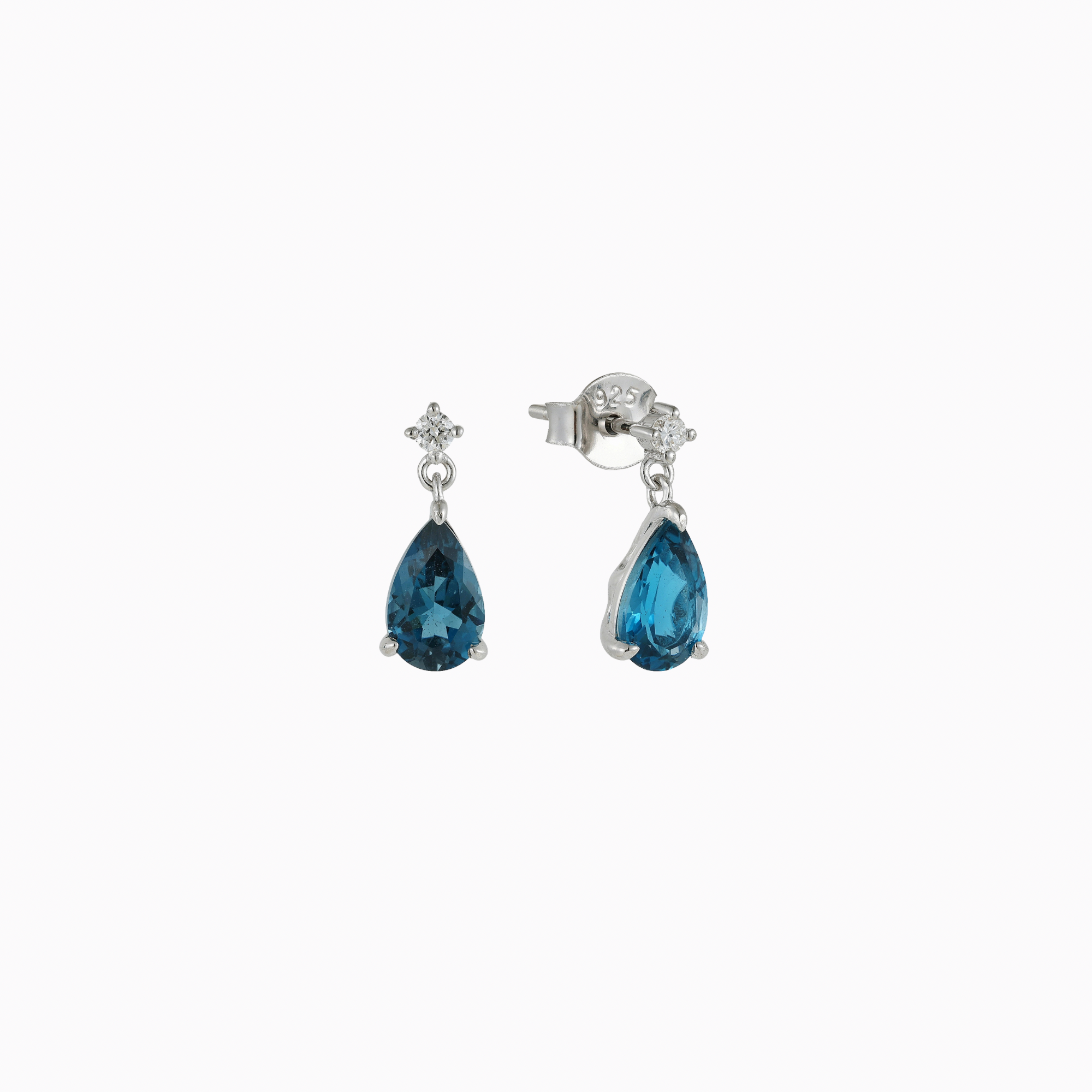 Jasmine Earrings - Silver