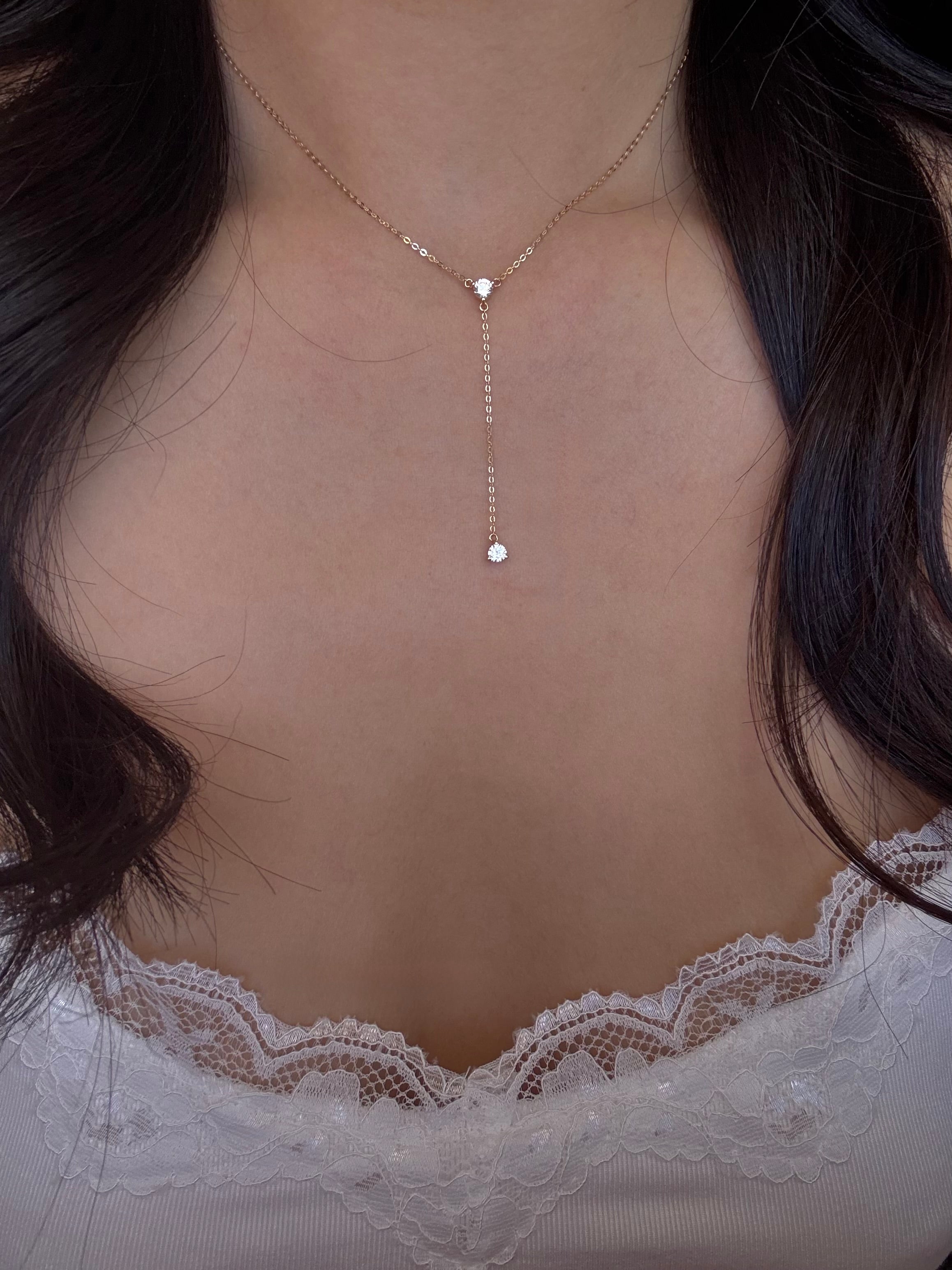 Sera Necklace - 9k Yellow Gold