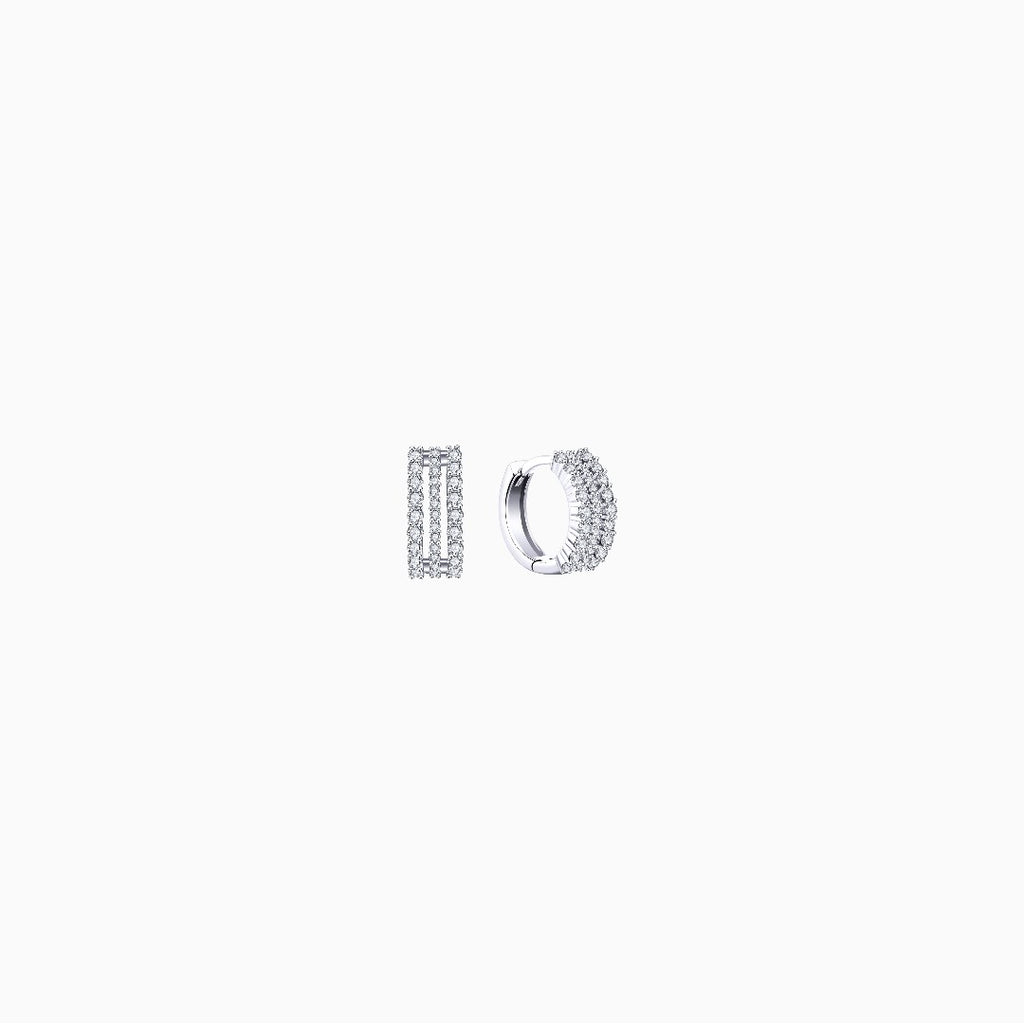 Charlotte Hoops - Silver