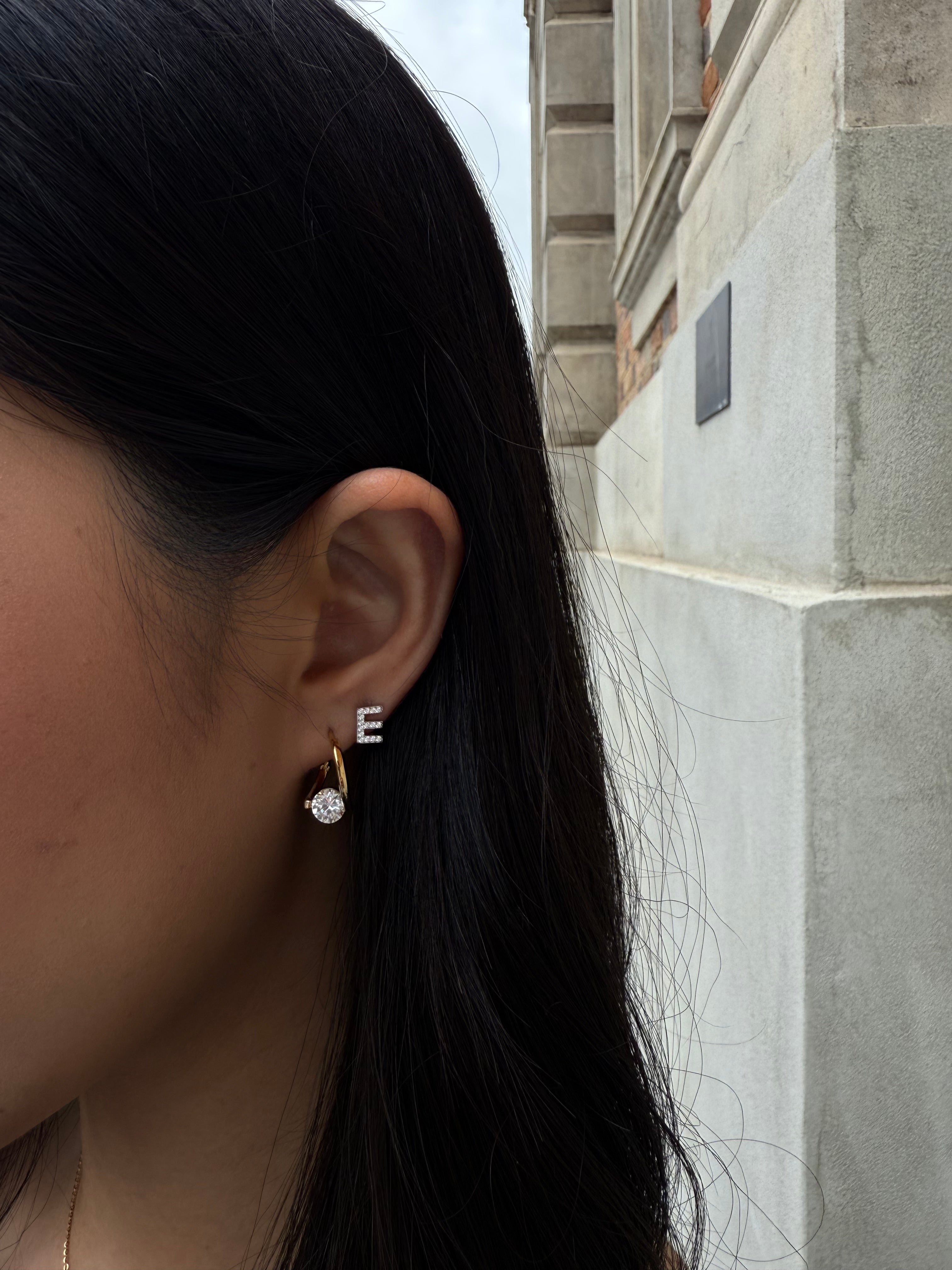 Una Hoops - Gold Vermeil