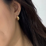 Chloe Teardrop Hoops - Gold