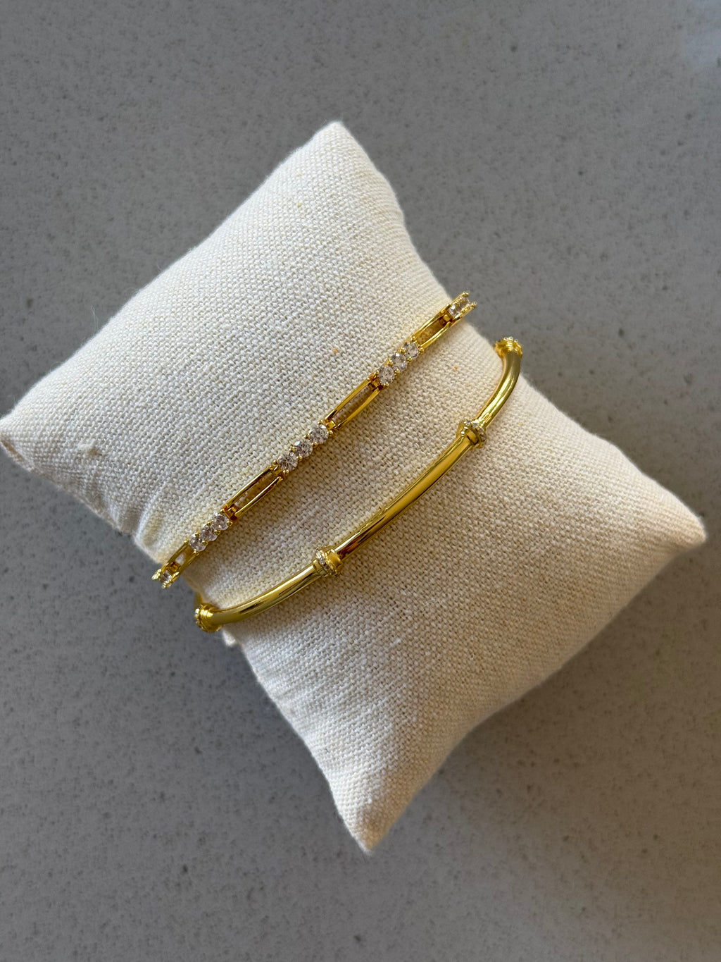 Luna Bangle - Gold Vermeil