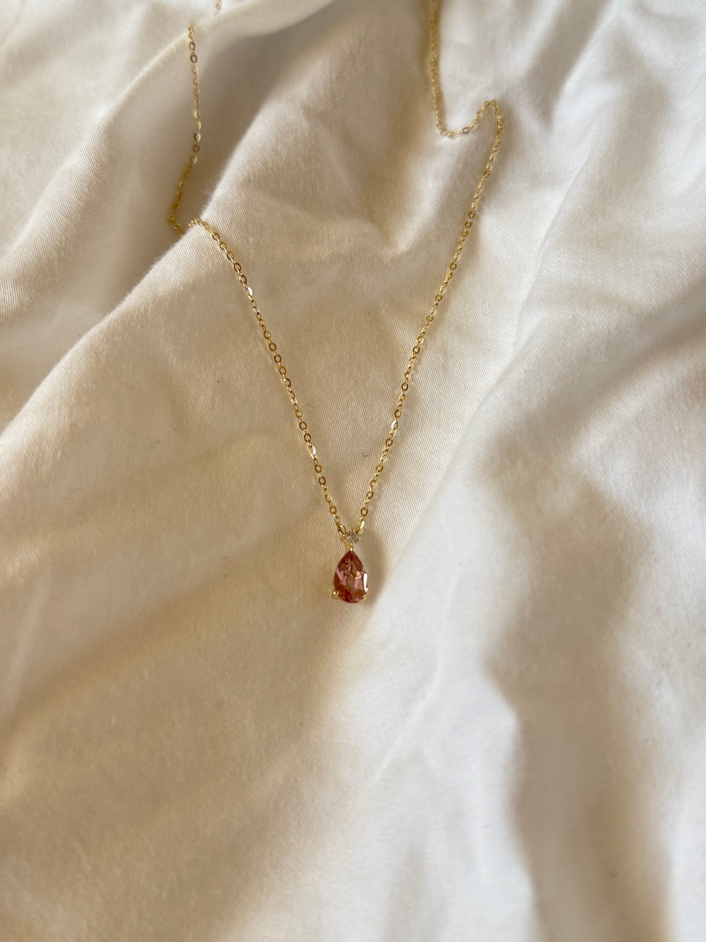 Jasmine Necklace Blossom - 9k Gold