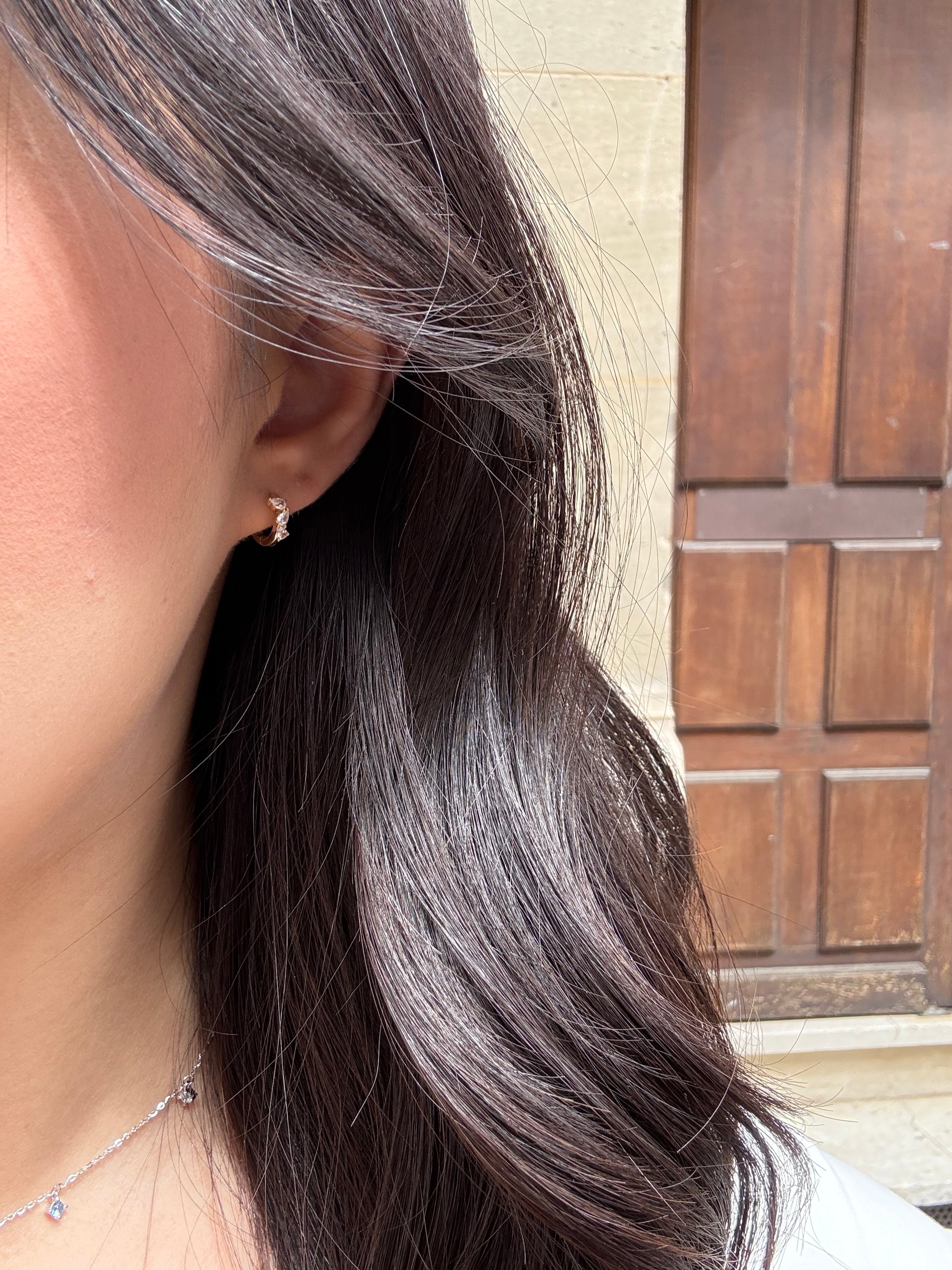 Jacqui Hoops -  Gold Vermeil