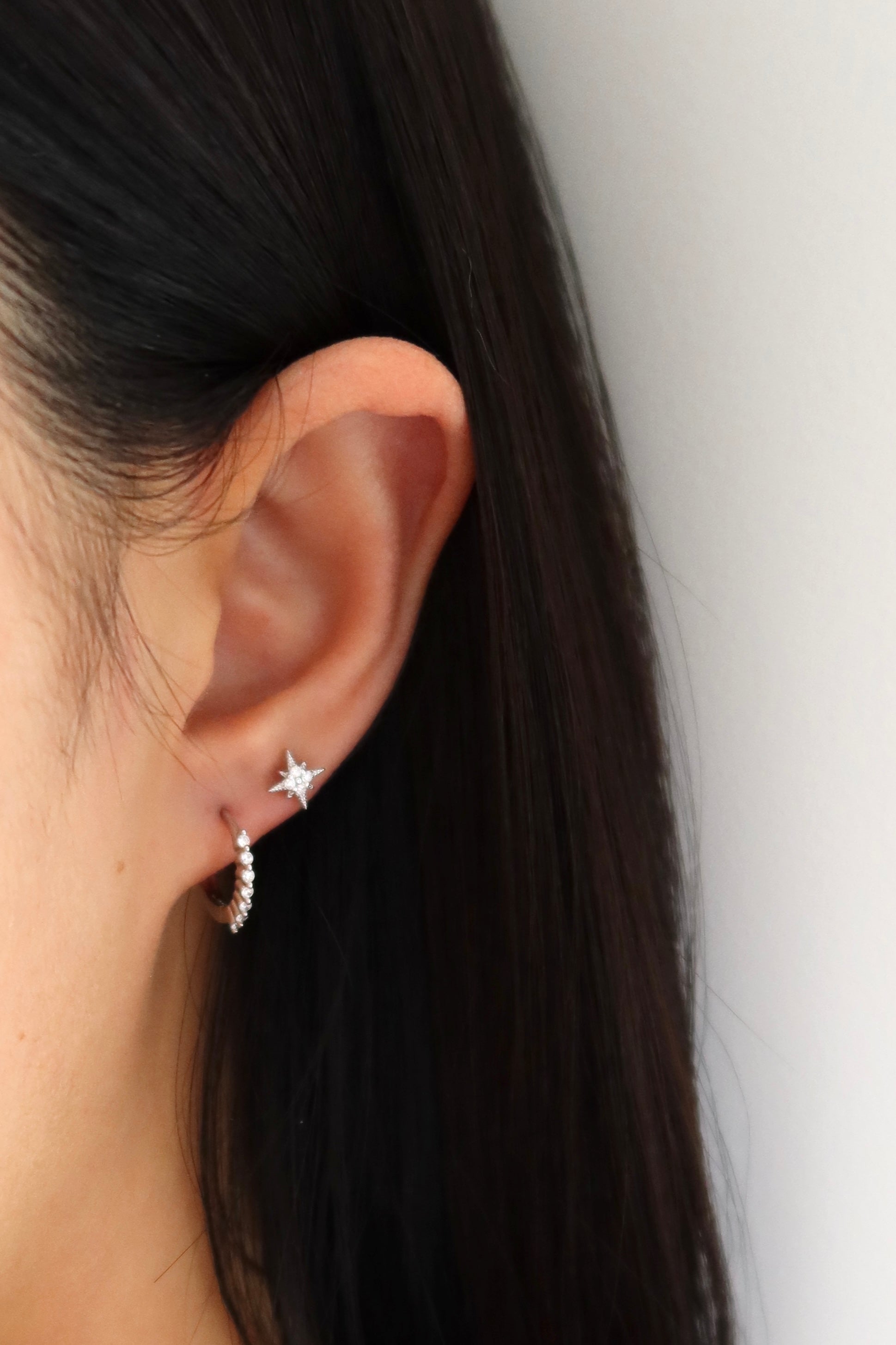 Sylvia Earrings - Silver