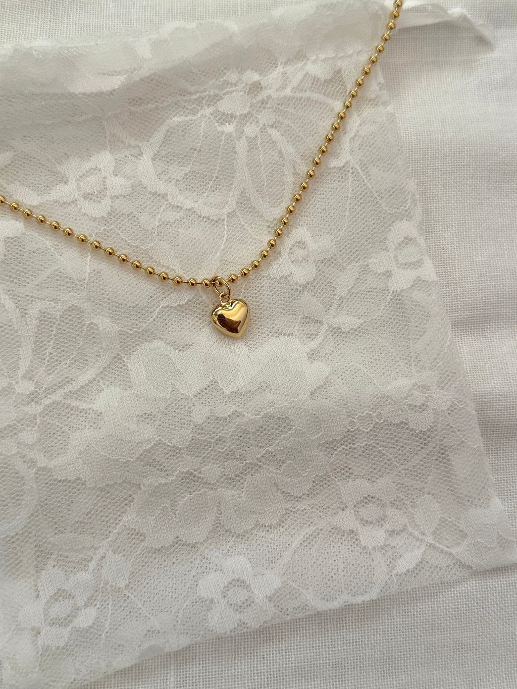 Heart Pendant - Gold Vermeil