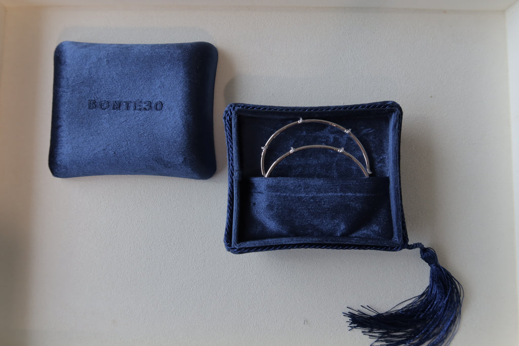 Luna Bangle - Silver