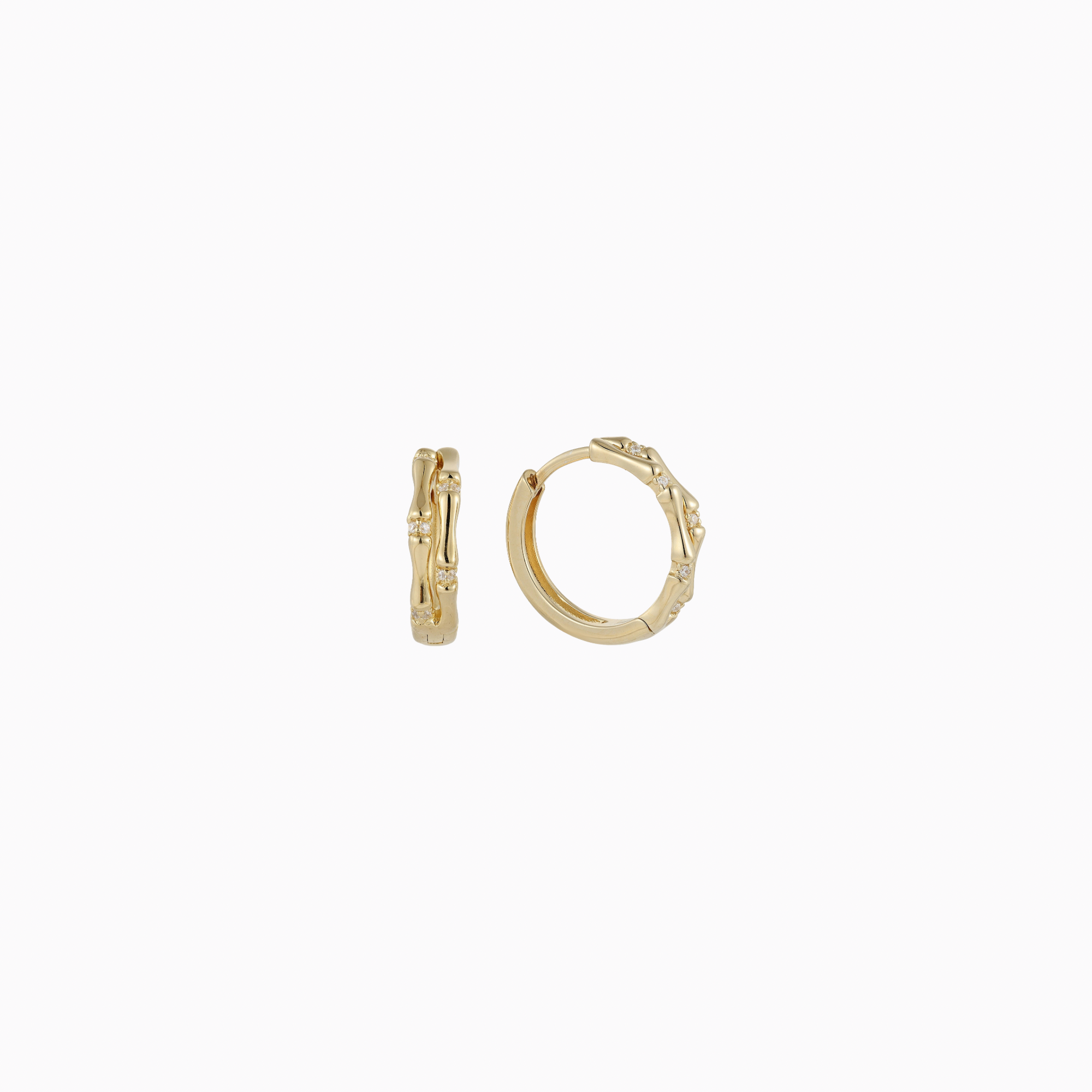 Clara Hoops -  Gold Vermeil