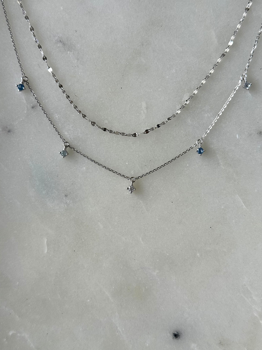 Gennie Necklace - Silver