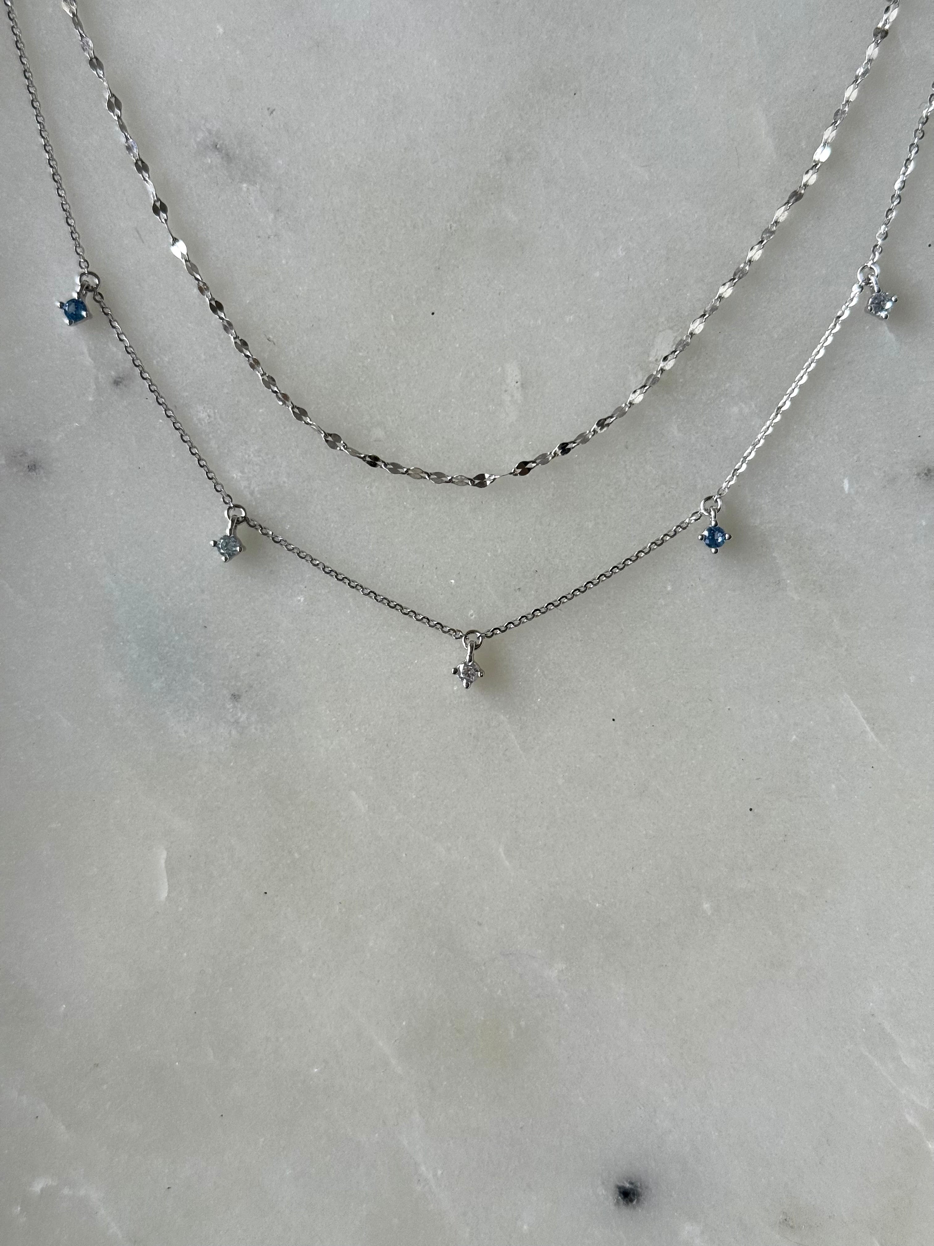 Gennie Necklace - Silver