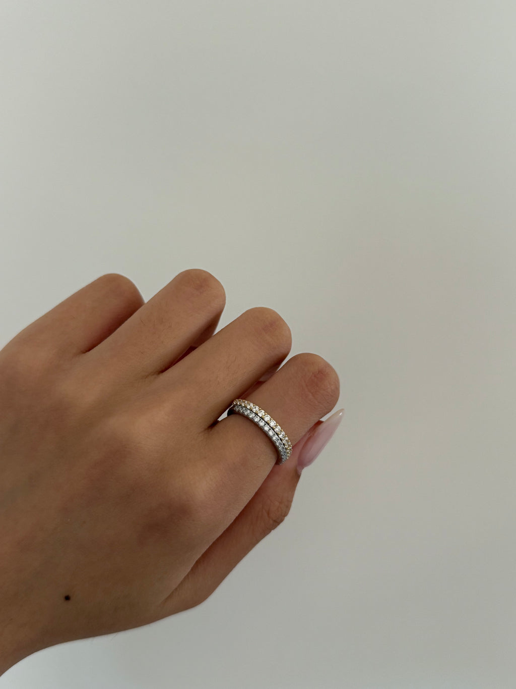 阿米莉亚戒指 - 银色