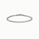 Pia Tennis Bracelet - Silver