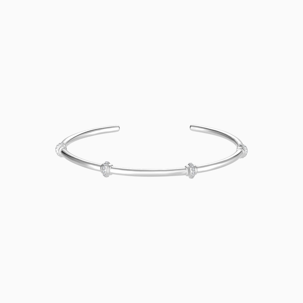 Luna Bangle - Silver