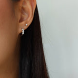 Lily Hoops - Silver