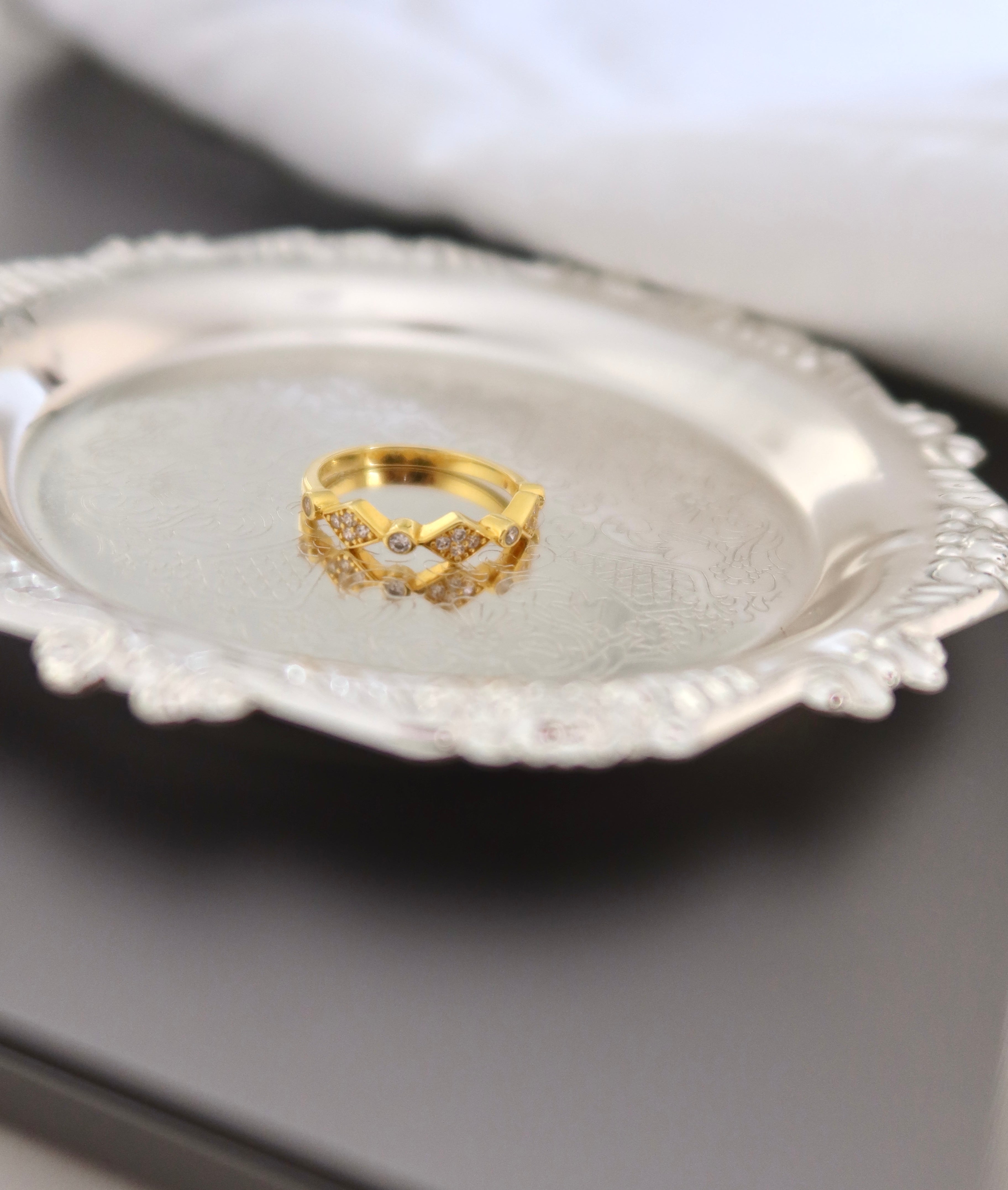 Olivia Ring - Gold Vermeil