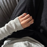 Hailey Pinky Ring - Silver