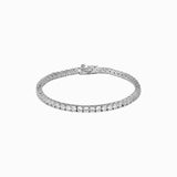 Kia Tennis Bracelet - Silver