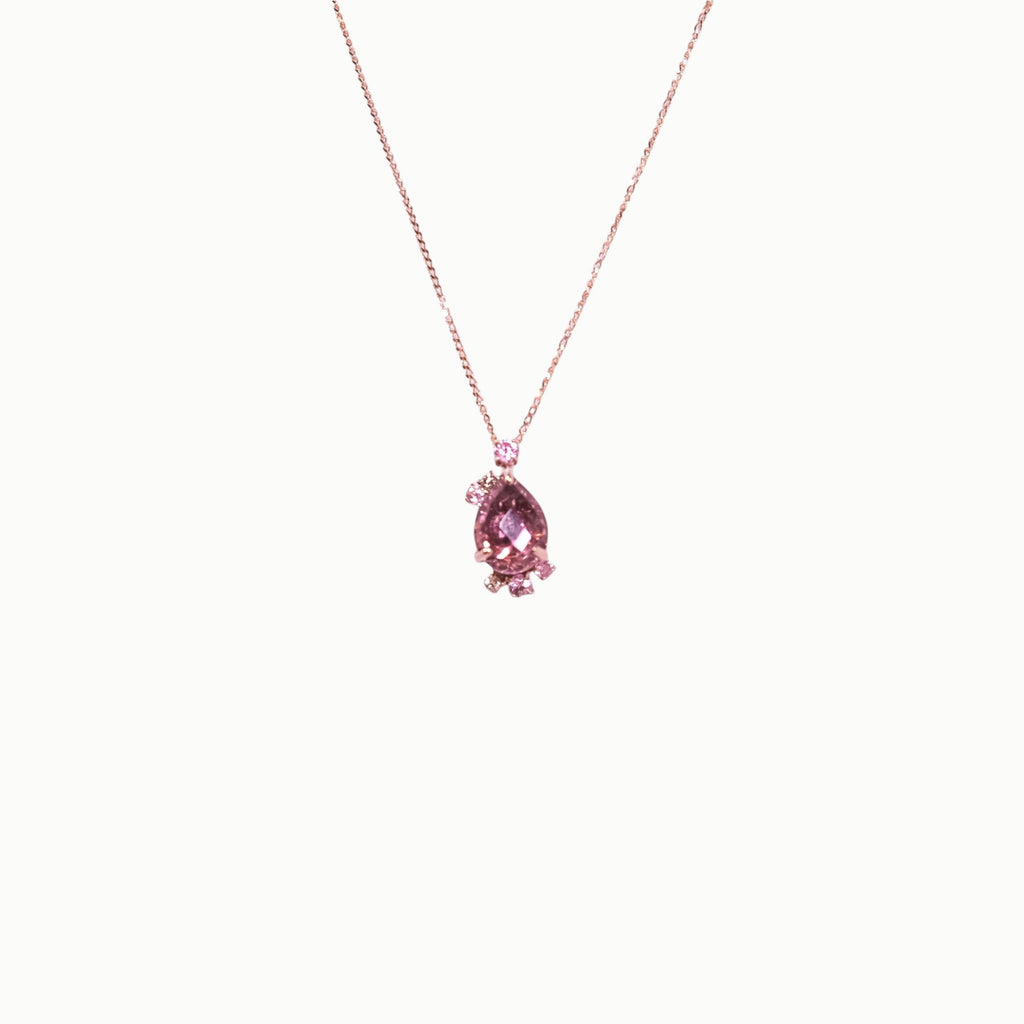 Nora Necklace- 18k Rose Gold