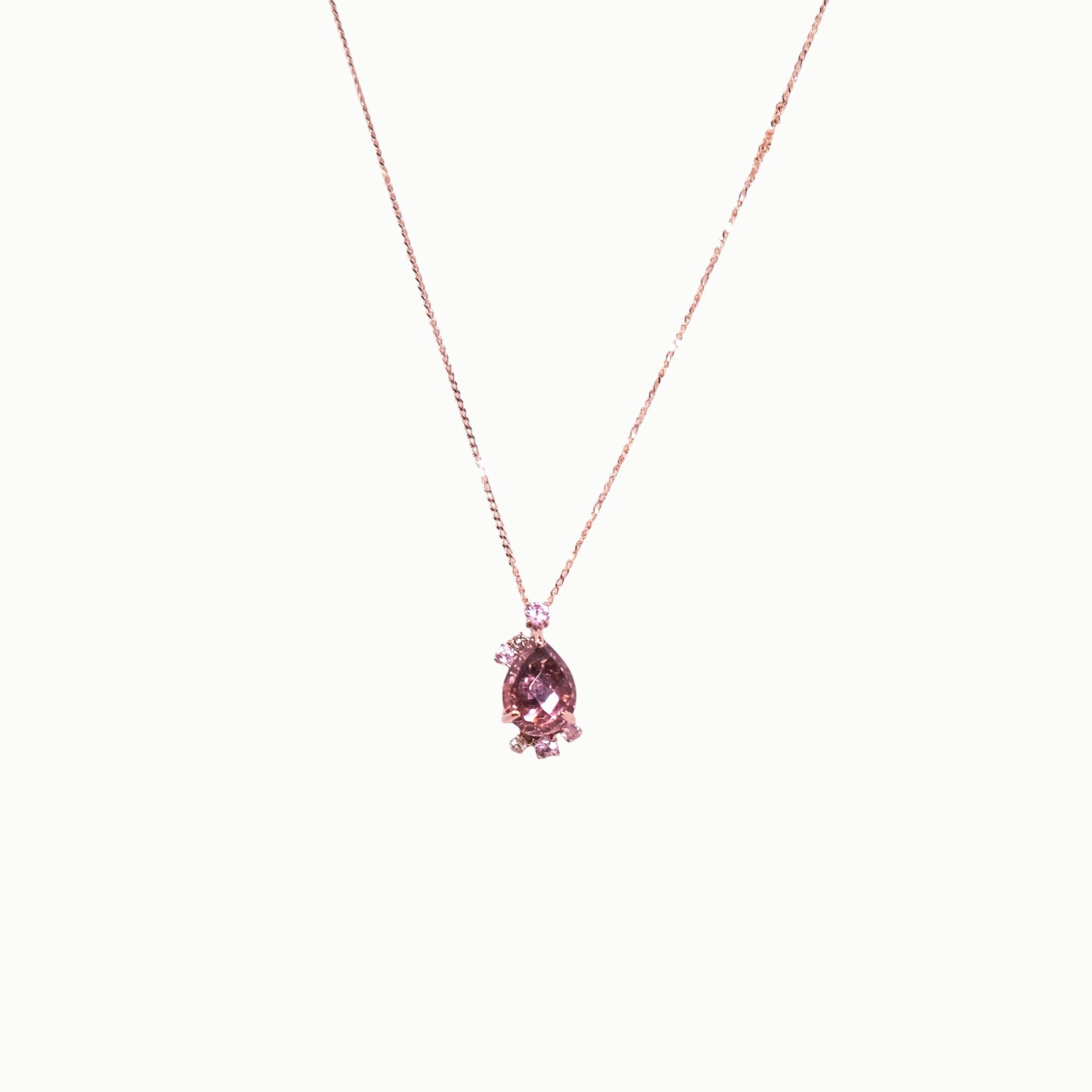 Nora Necklace- 18k Rose Gold