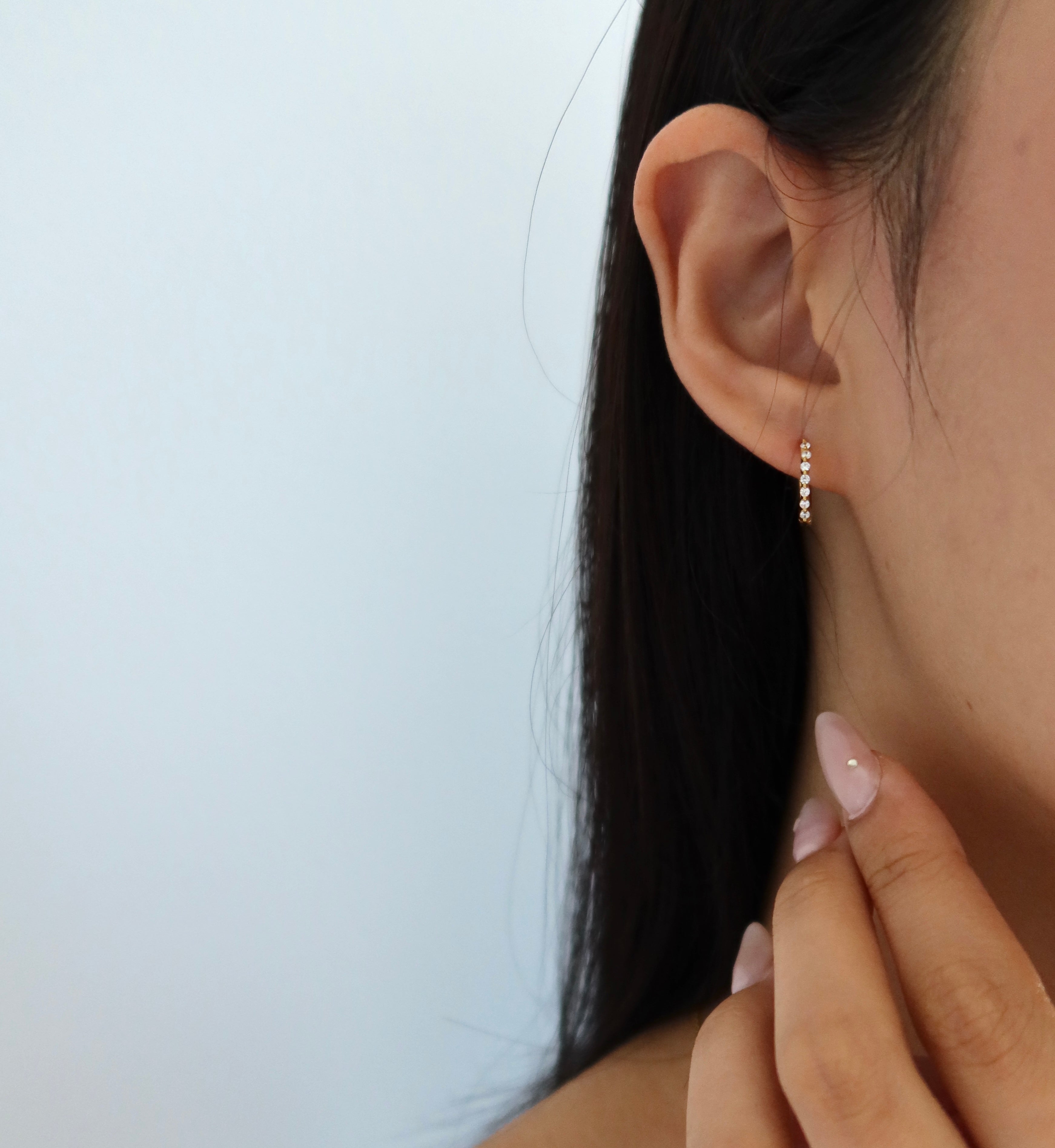 Camila Hoops -  Gold Vermeil