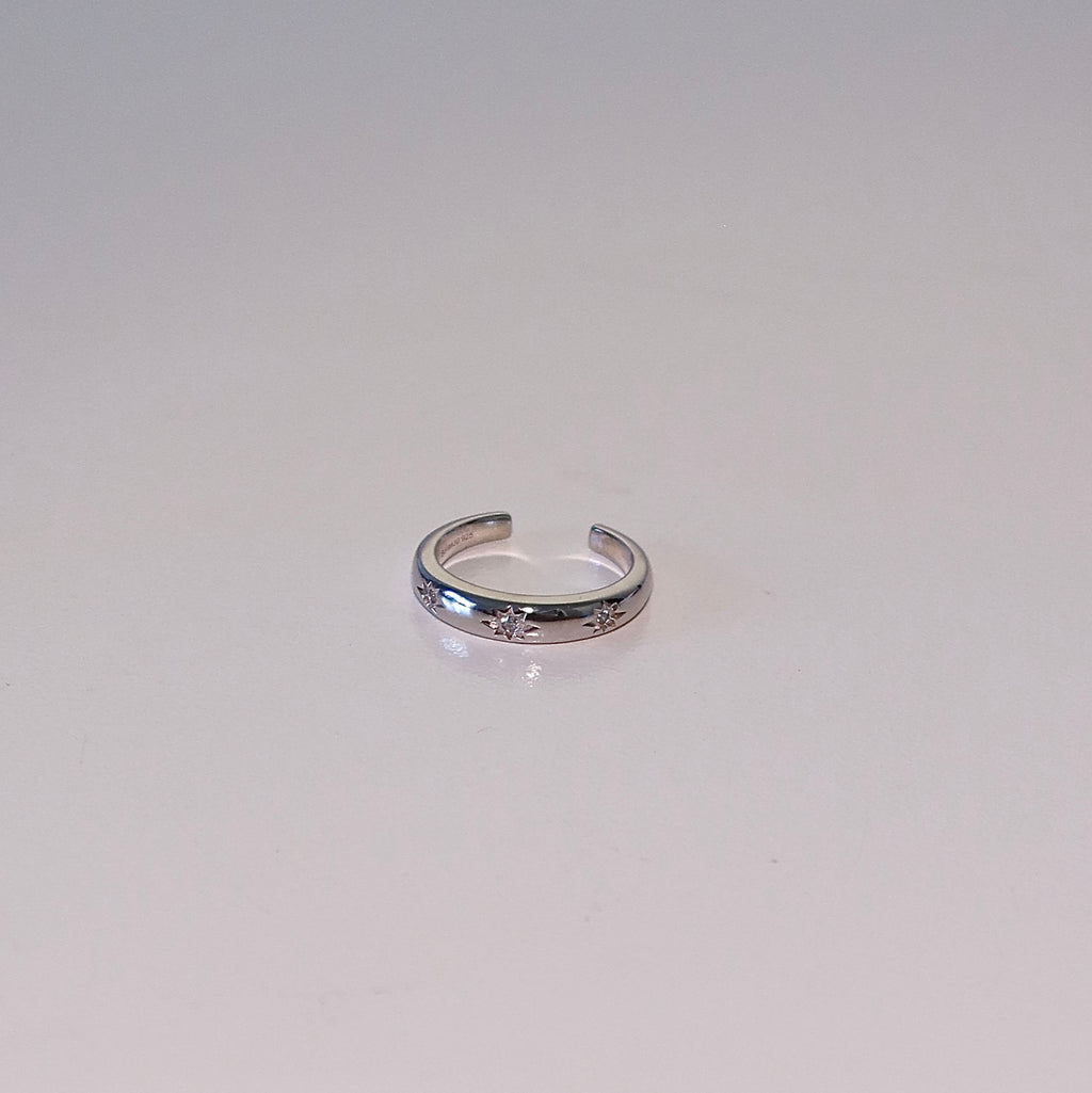 Naya Open Ring - Silver