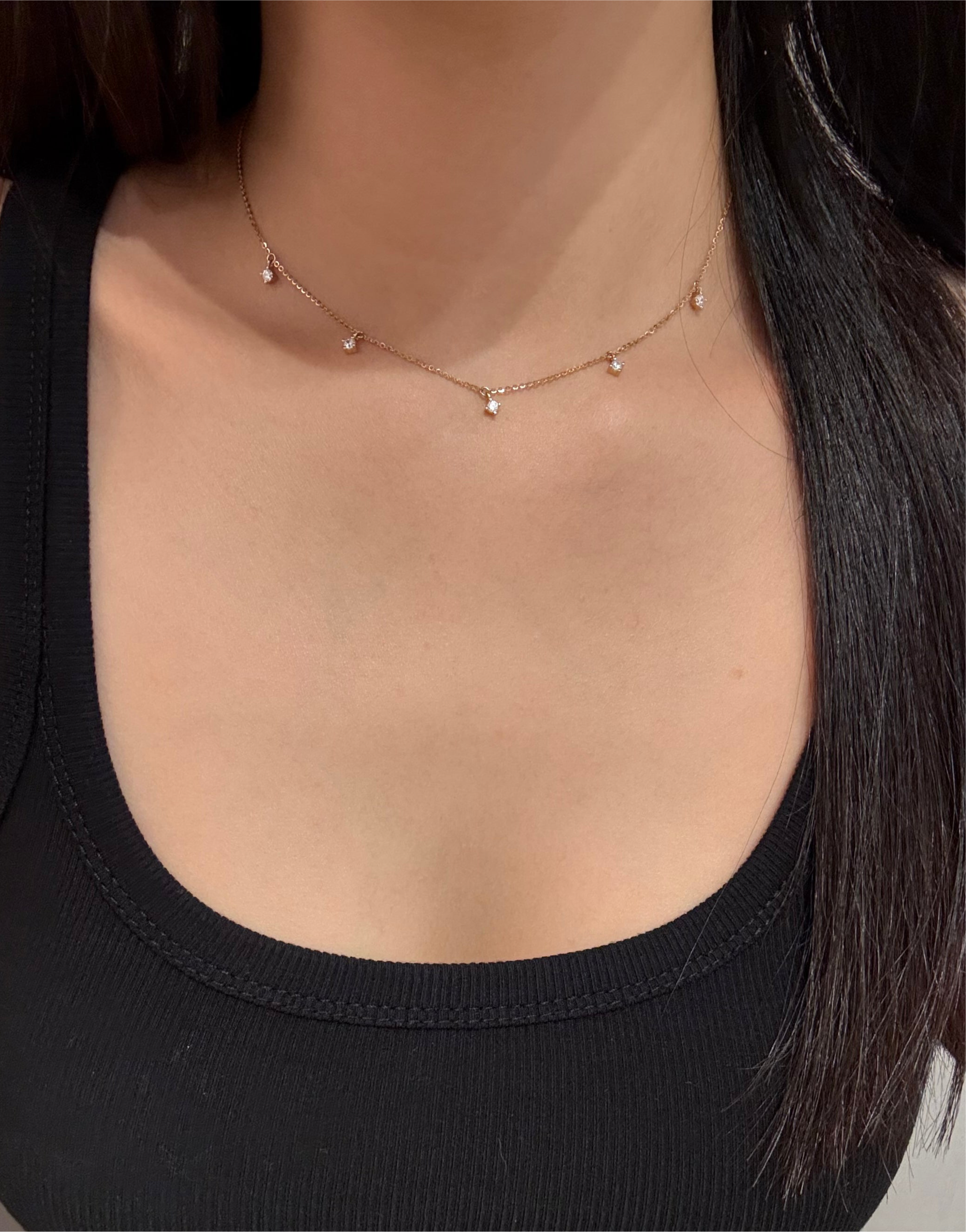 Skye Necklace - 9k Yellow Gold