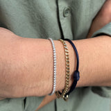 Pia Tennis Bracelet - Silver