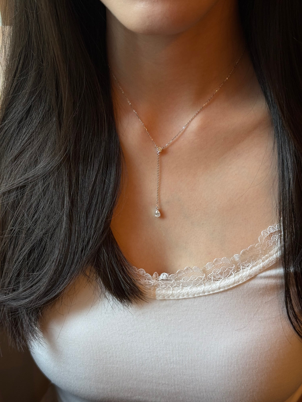 Serena Necklace - Silver