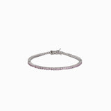 Pia Tennis Bracelet - Silver