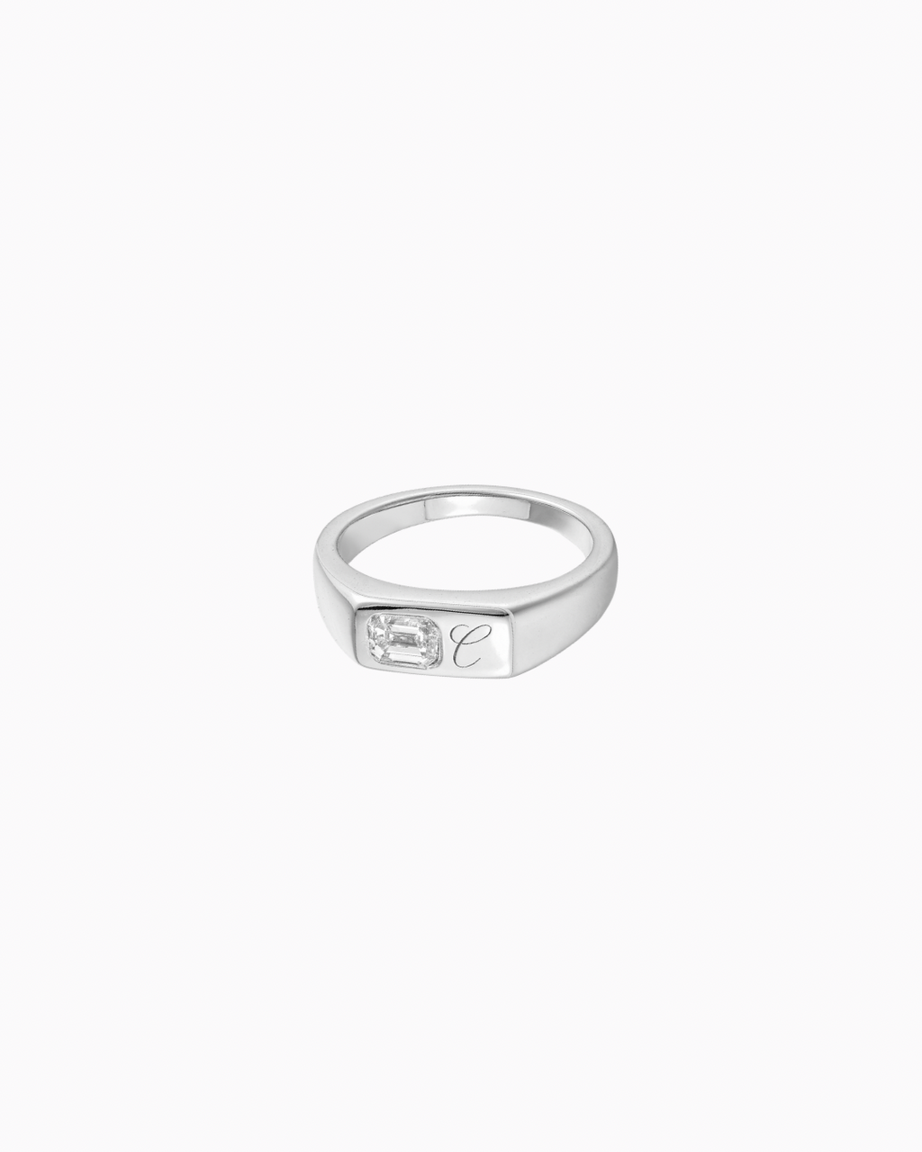 Jamie Ring - 9k White Gold