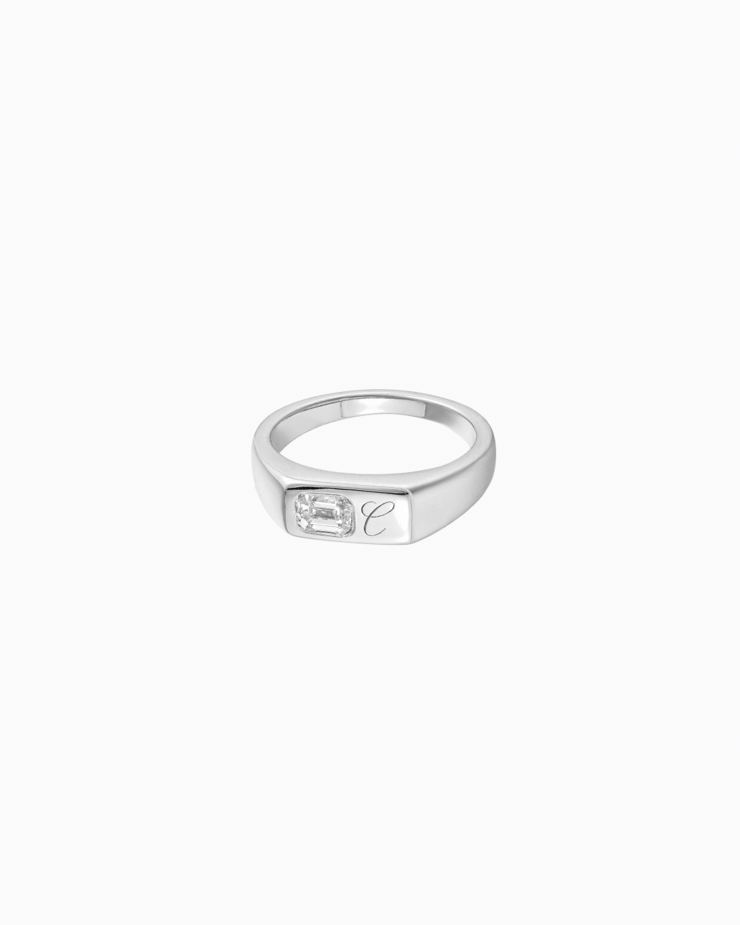 Jamie Ring - 9k White Gold