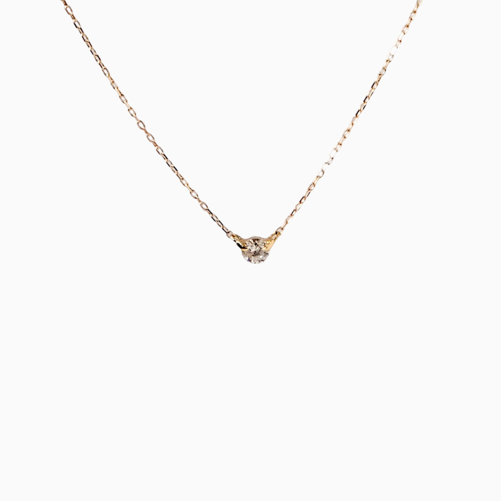 Mini Spark Necklace - 18k Yellow Gold