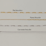 Pia Tennis Bracelet - Silver